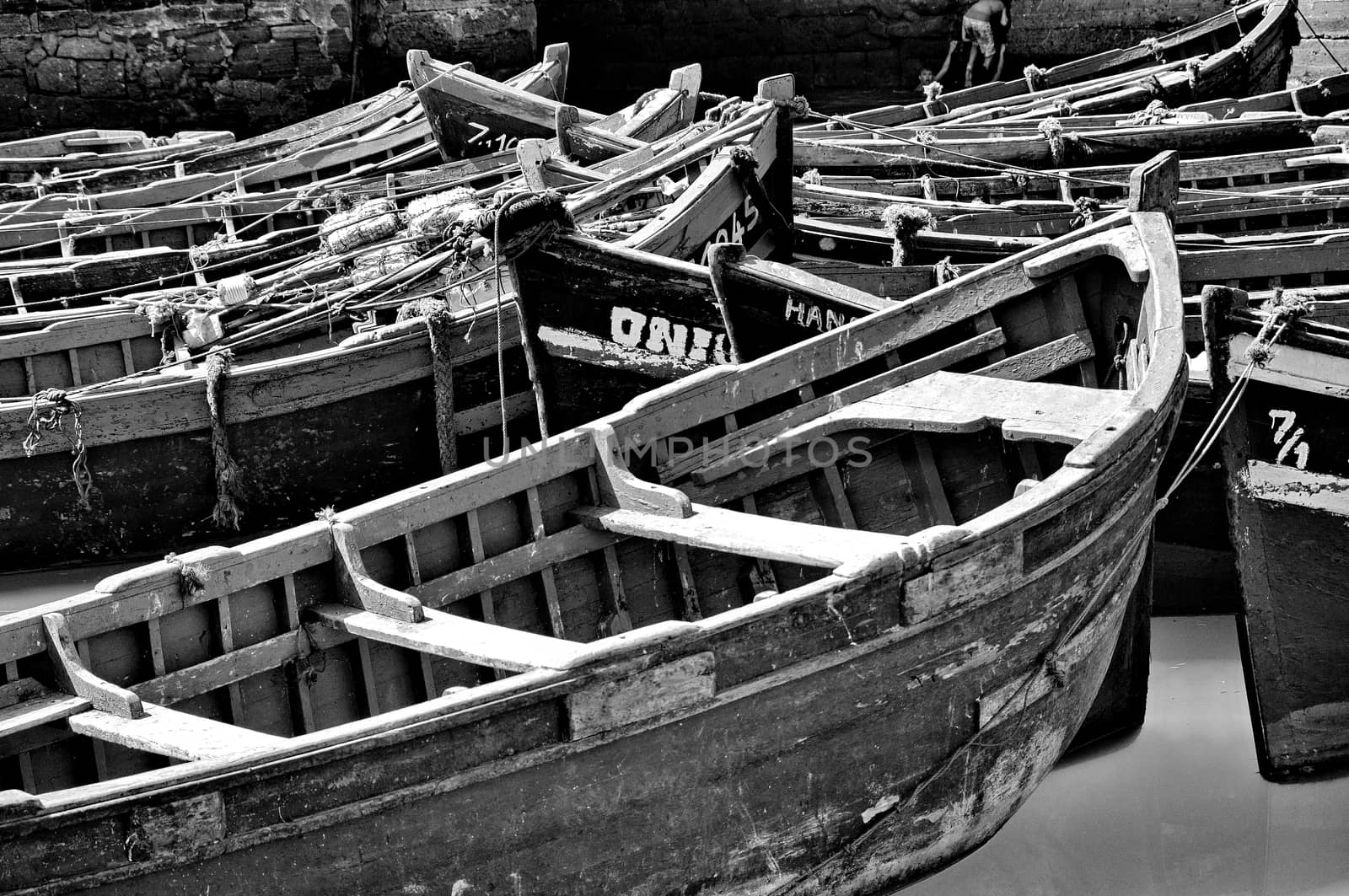 Fishing boats of Essaouira, Morocco