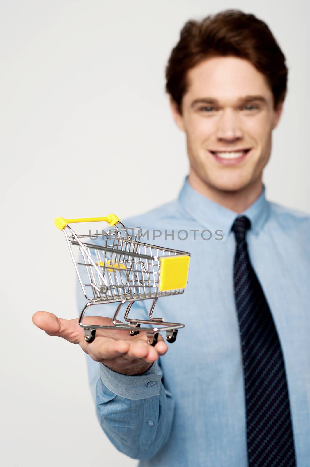 Add to cart, e-commerce concept by stockyimages