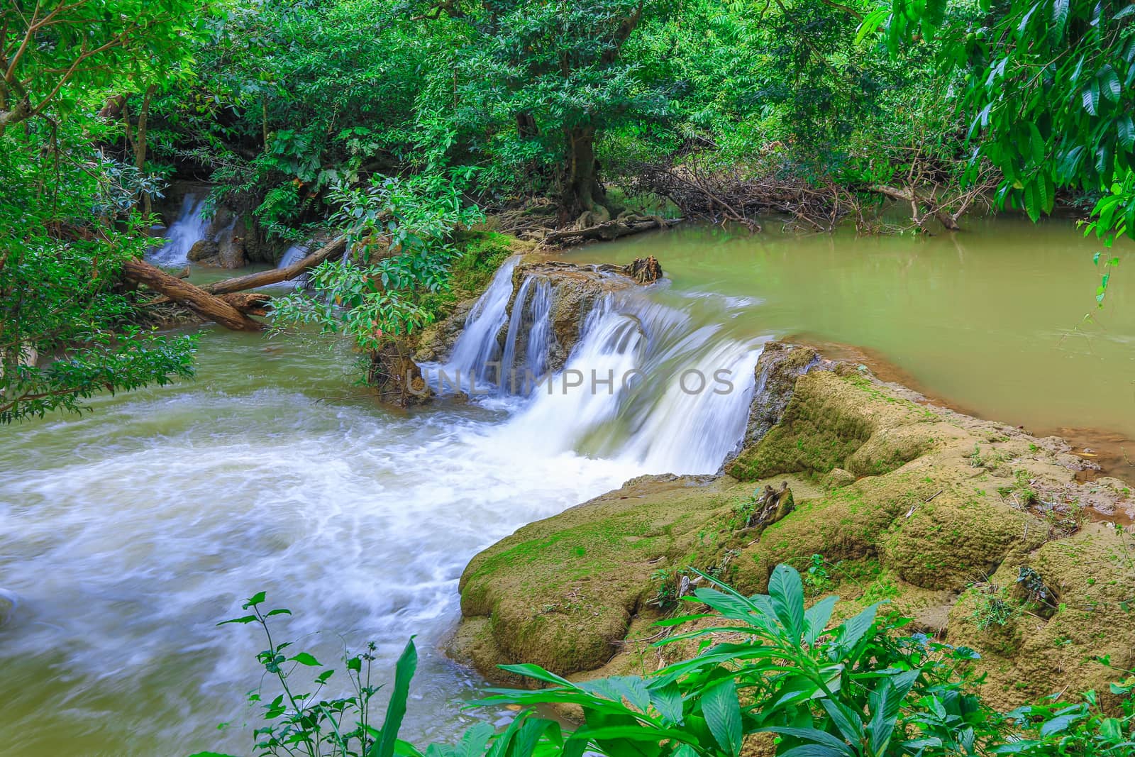 waterfall. National park in thailand.