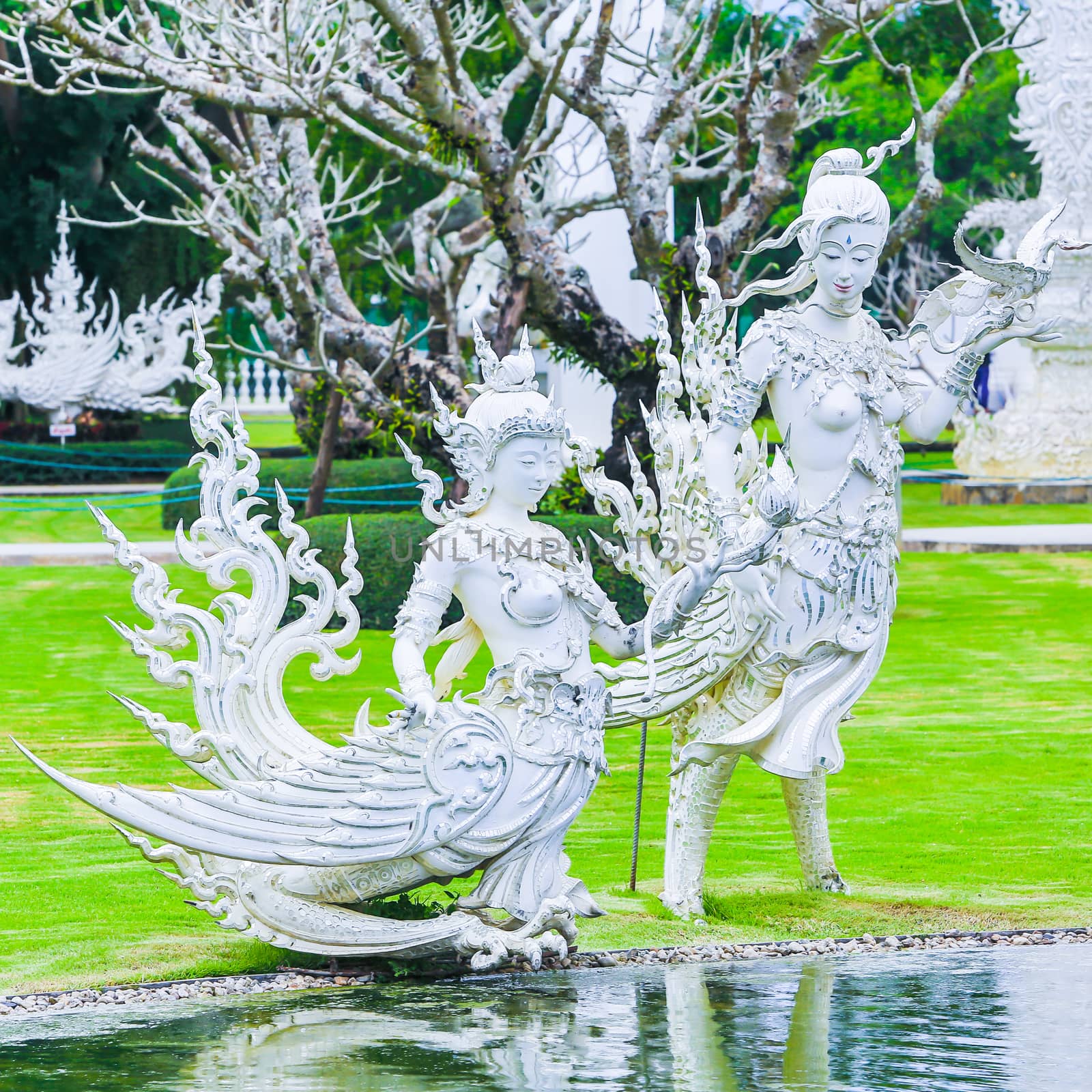 Wat Rong Khun in thailand.