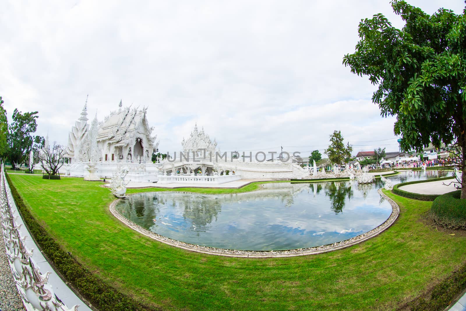 Wat Rong Khun in thailand.