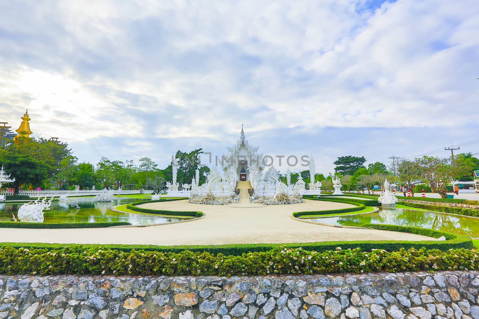 Wat Rong Khun in thailand.