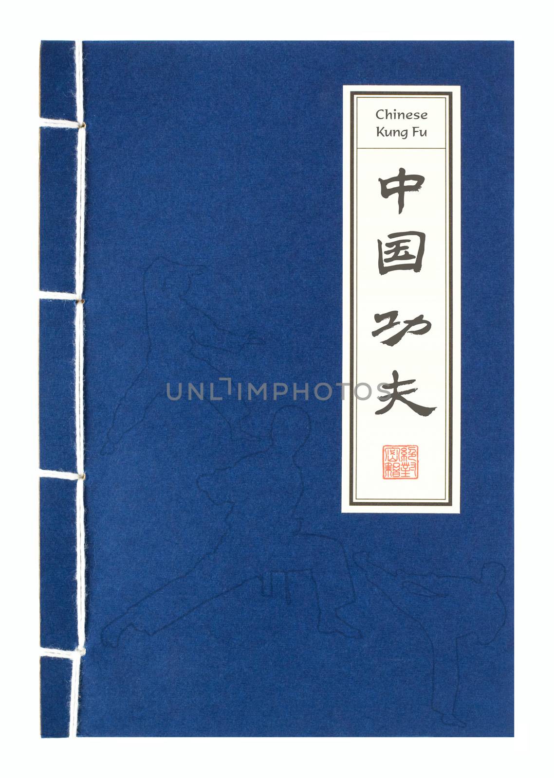 Chinese Kung Fu book blue cover