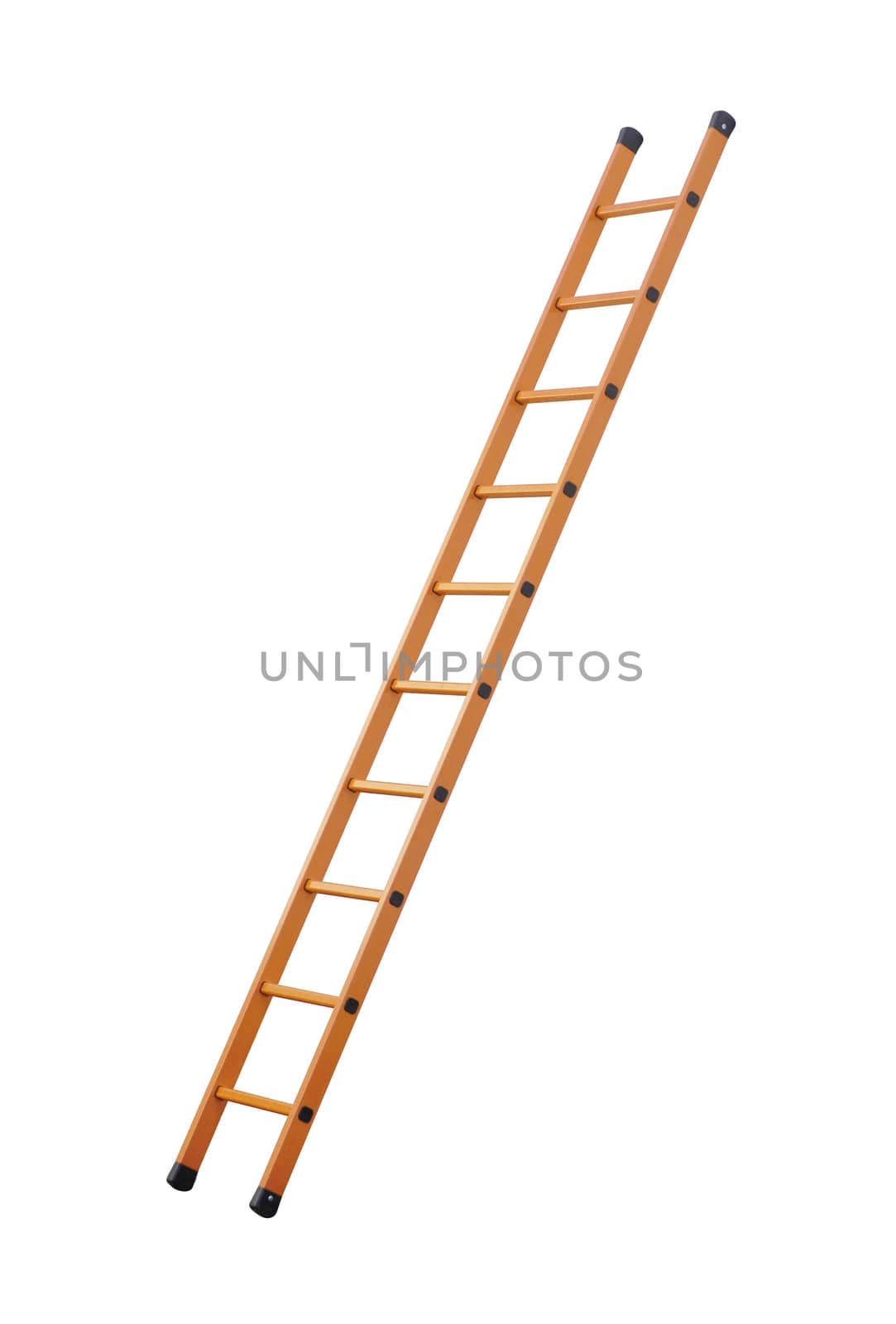 Ladder (clipping path!) isolated on white background by myyaym