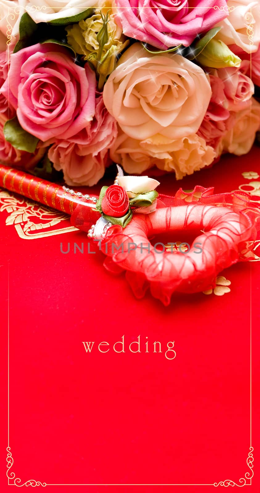 Wedding card background by myyaym