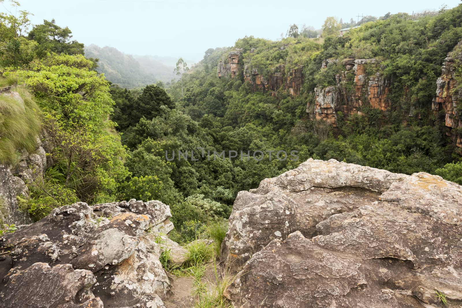 rocks and mountains around sabie south africa by compuinfoto