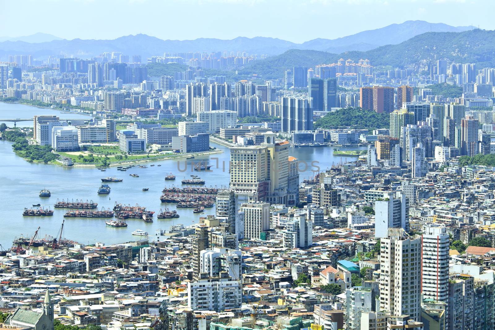 Macau cityscape by kawing921