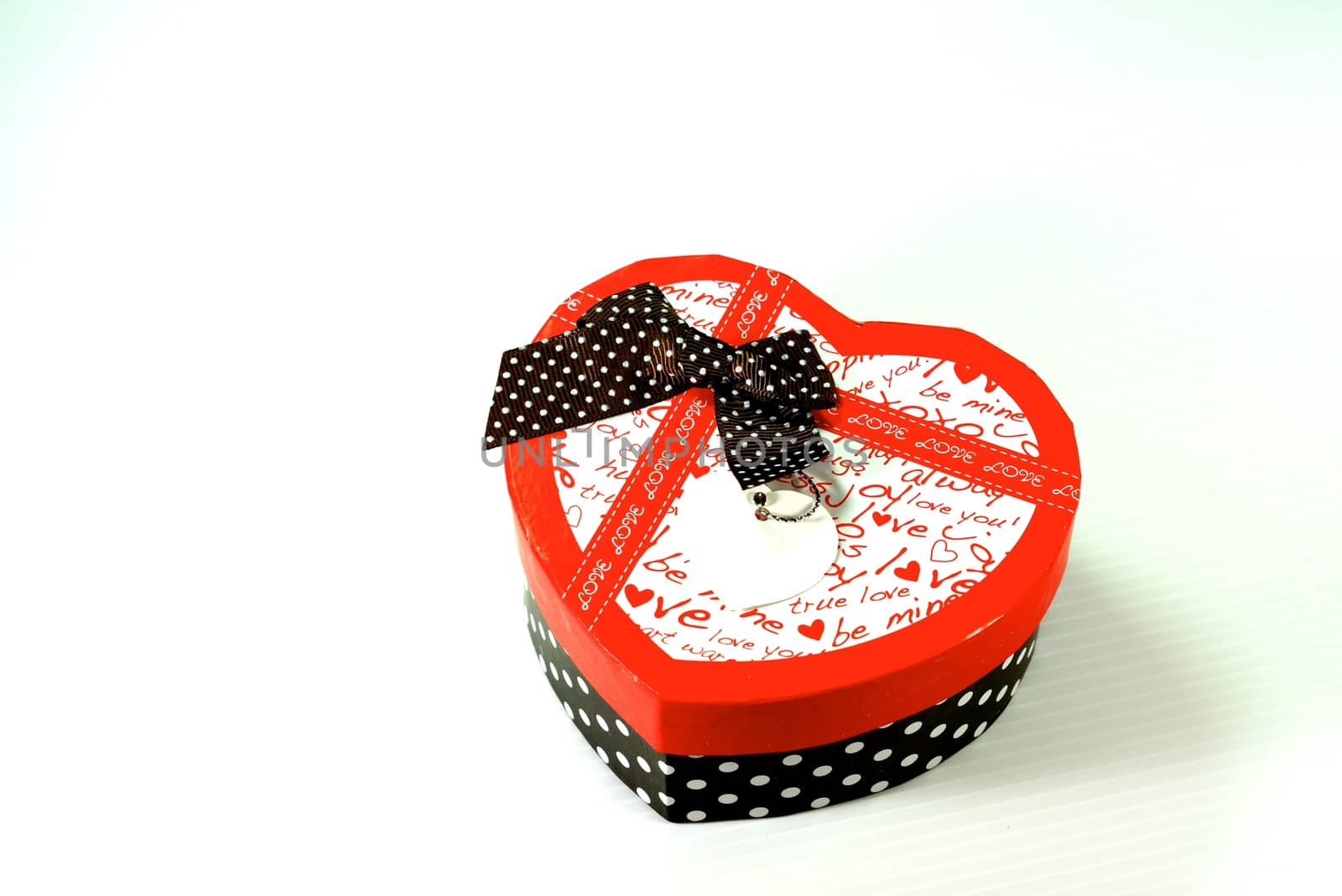 colorful gift box on white scene,shallow focus