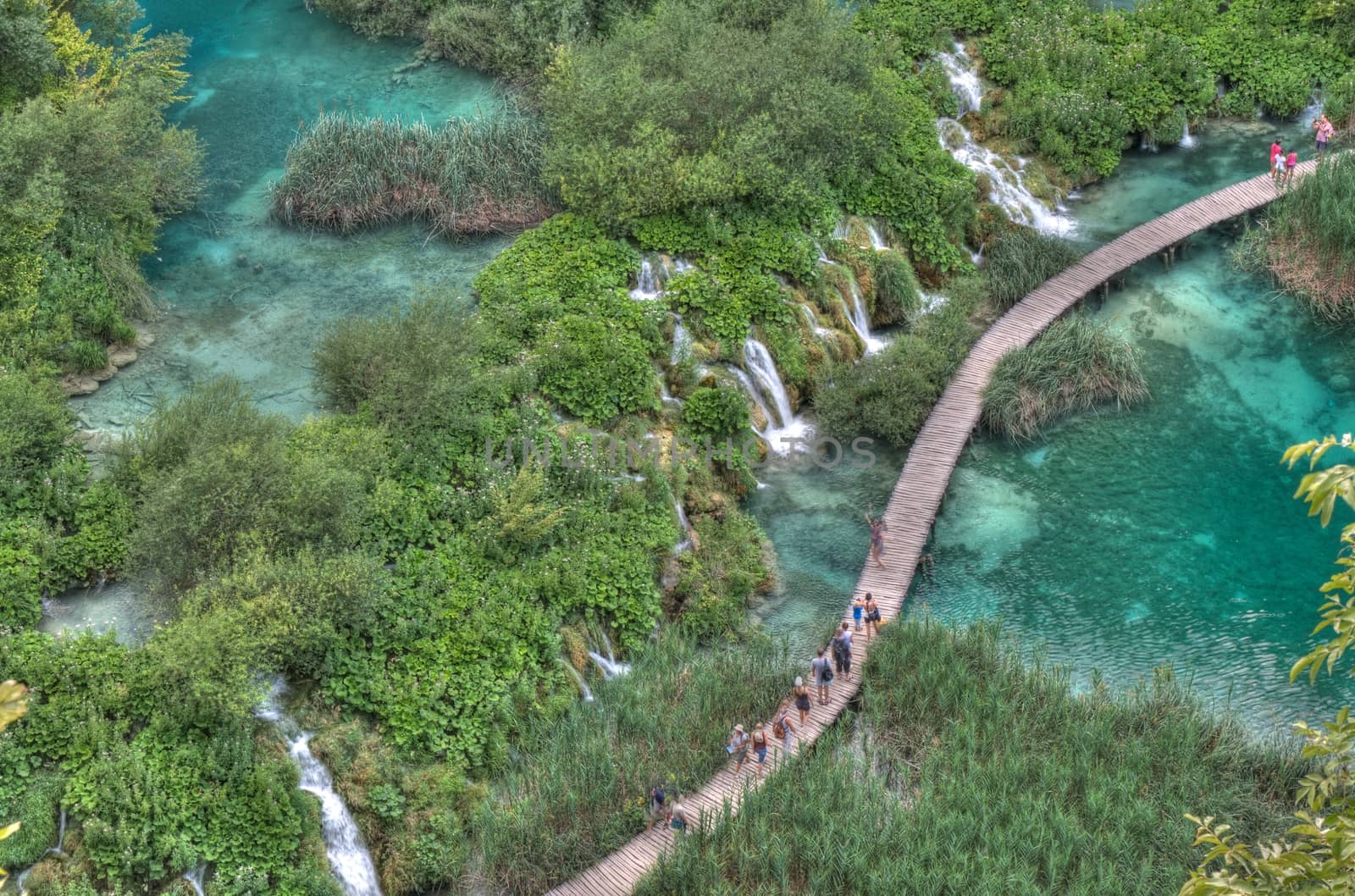 Pltvice Lakes in Croatia by anderm