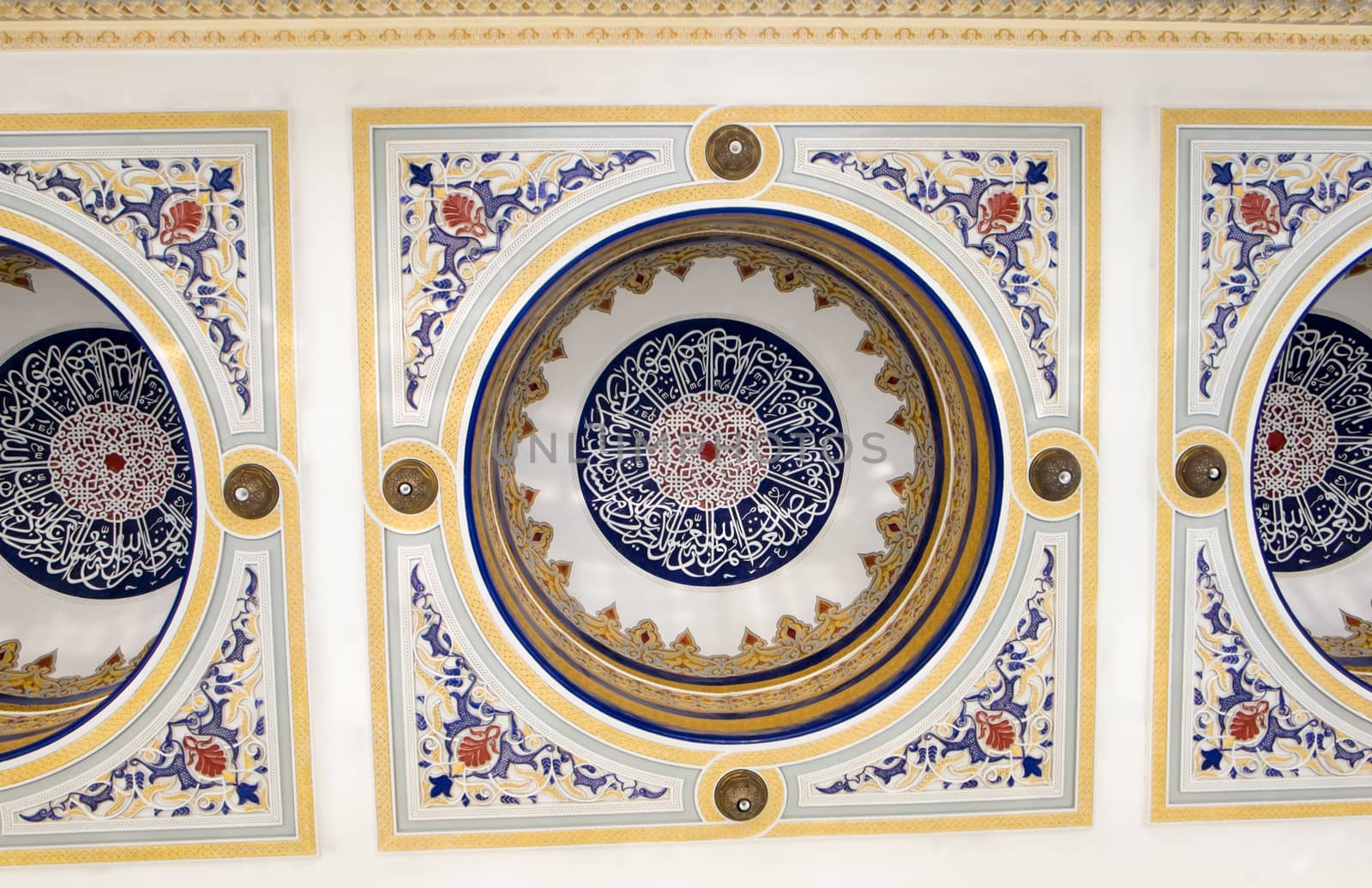 Dome in a Mosque, Dubai, UAE