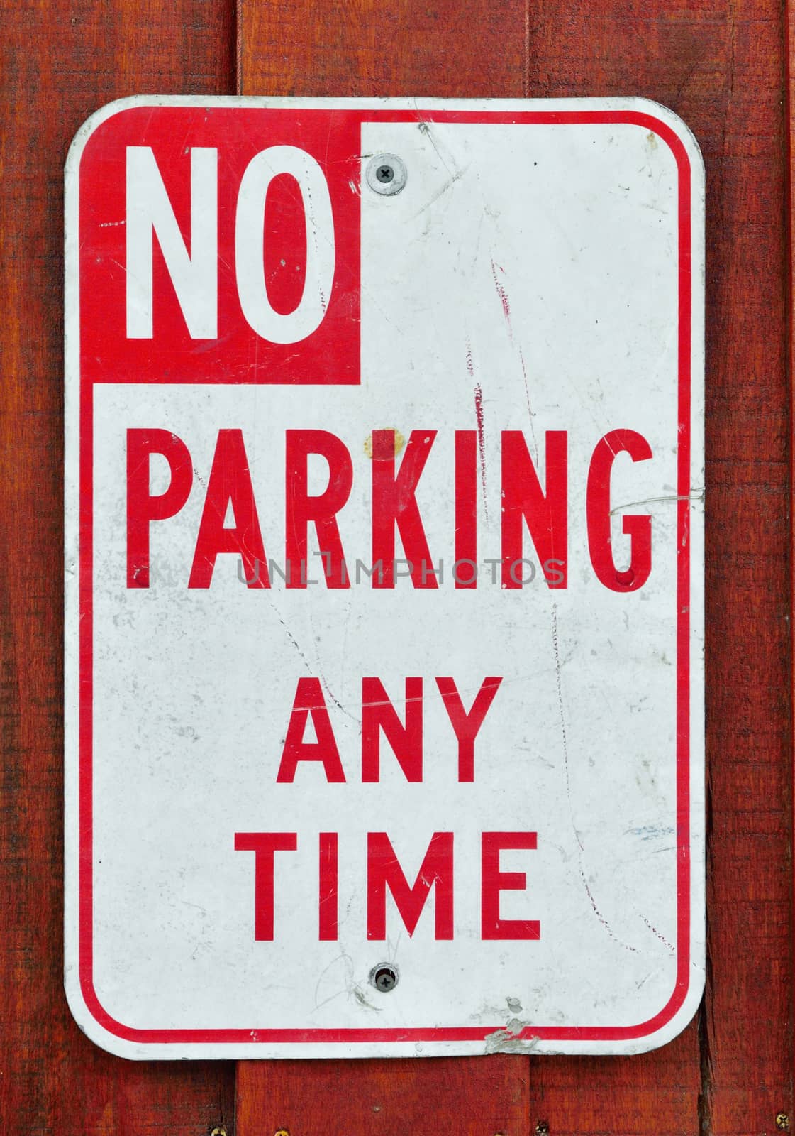 No parking sign  by pixbox77