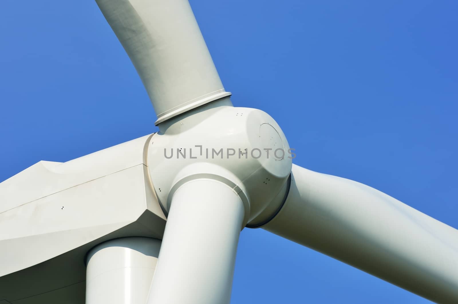 wind farm propellor in close up by pauws99