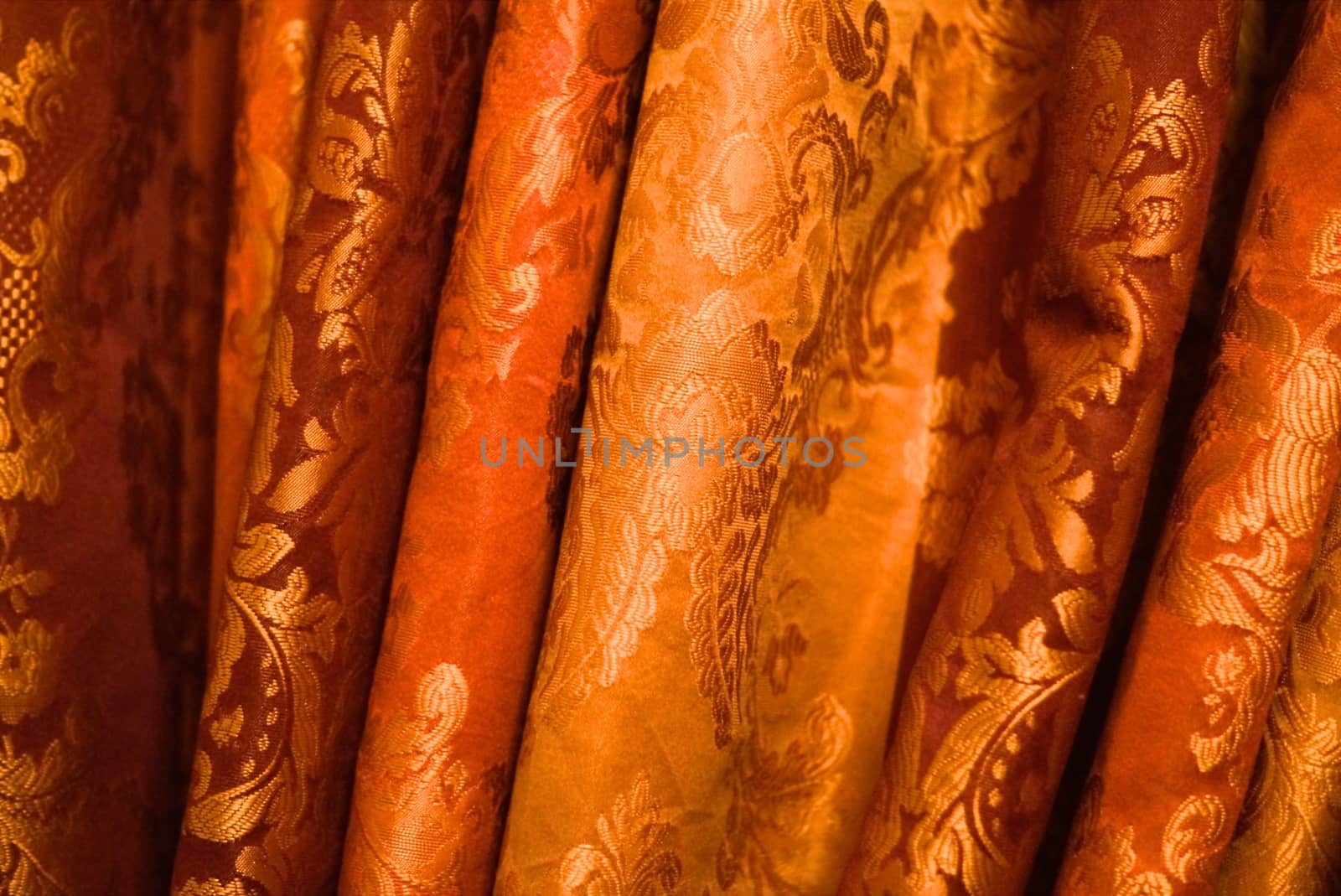 texture of silk fabric,shallow focus