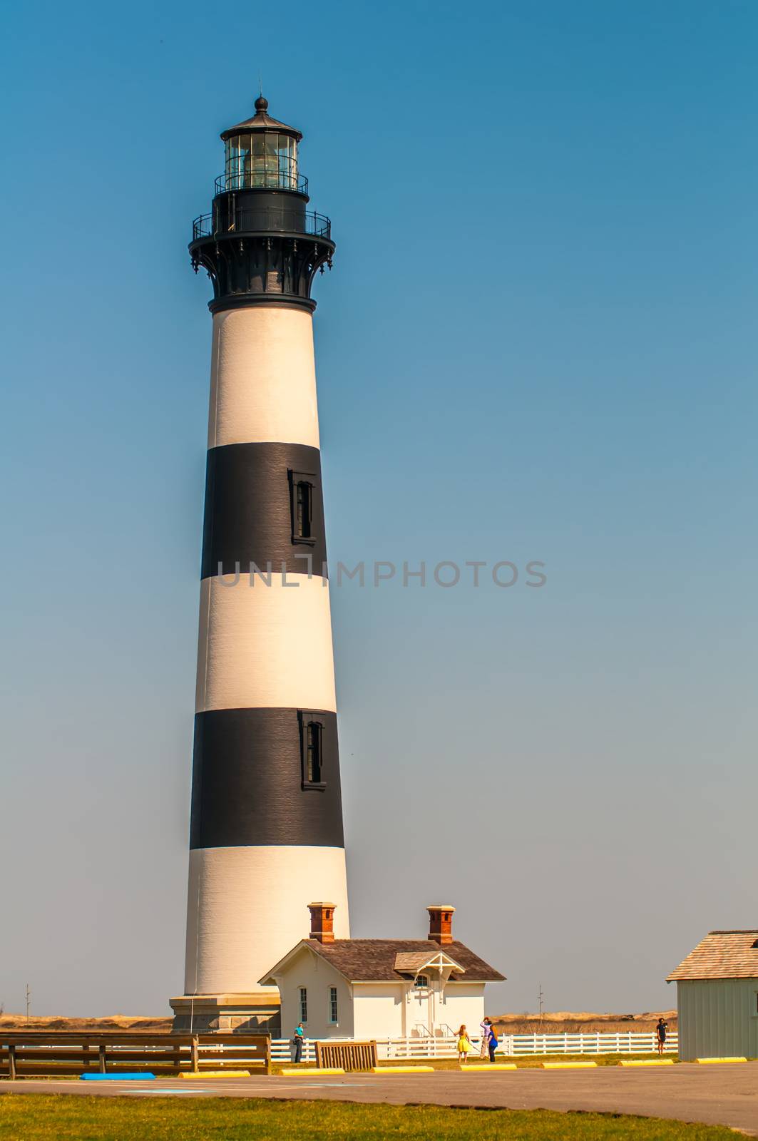 Bodie Island Lighthouse OBX Cape Hatteras North Carolina by digidreamgrafix
