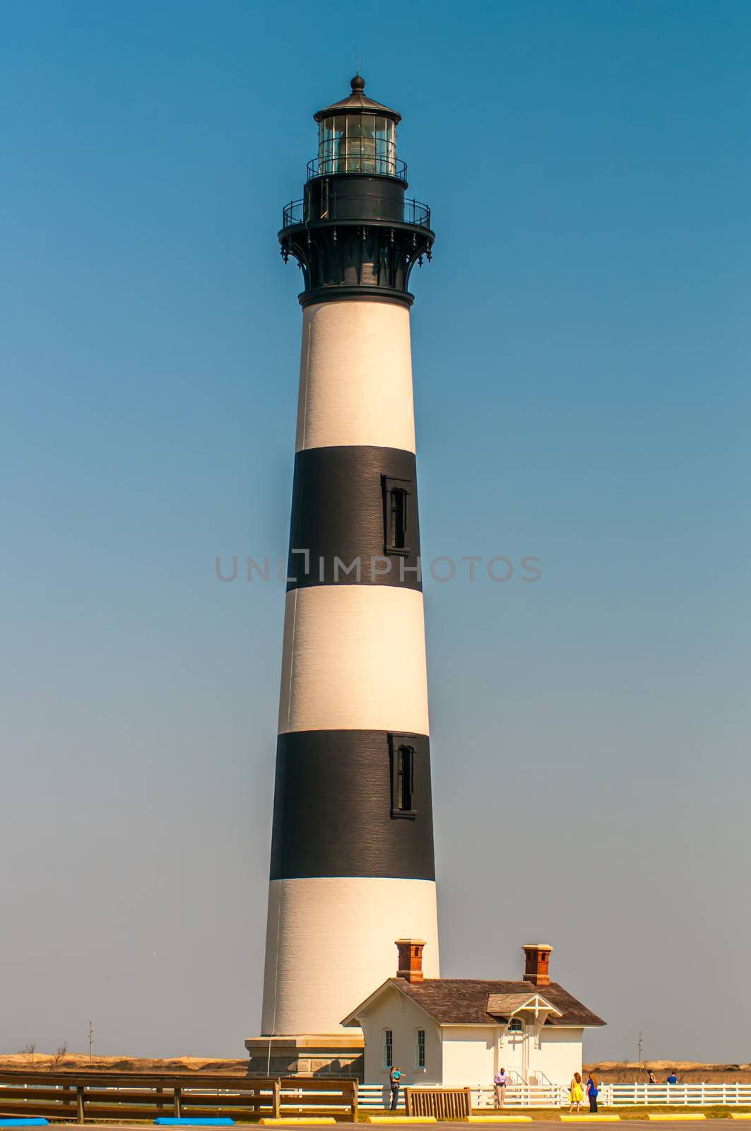 Bodie Island Lighthouse OBX Cape Hatteras North Carolina by digidreamgrafix