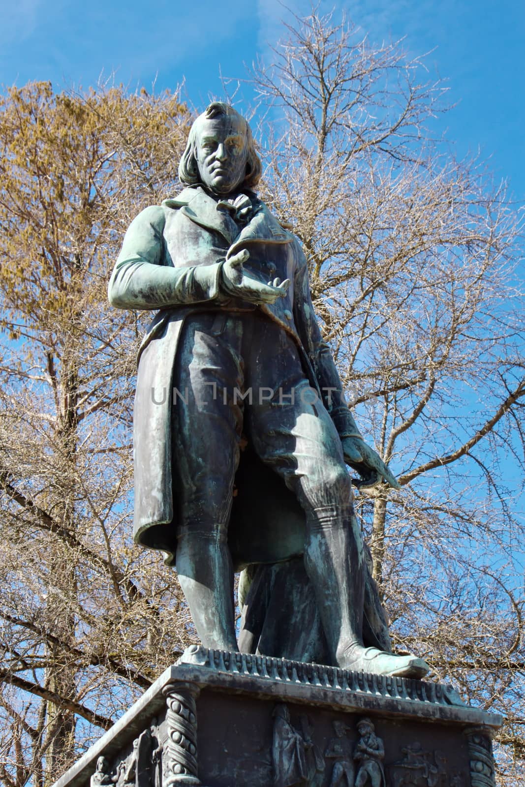 Claude Louis Berthollet statue in Annecy, France by Elenaphotos21