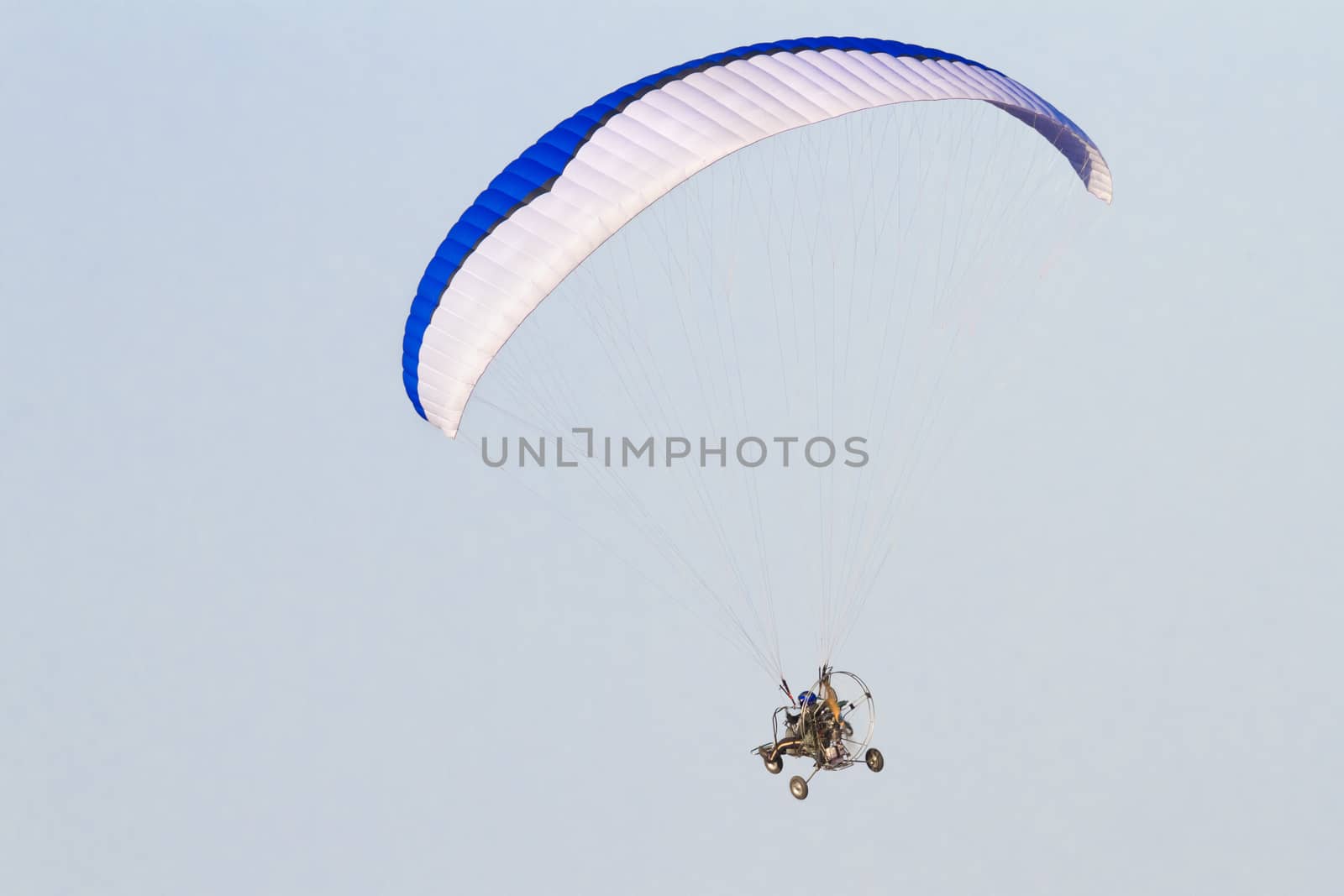 paraglider in flight