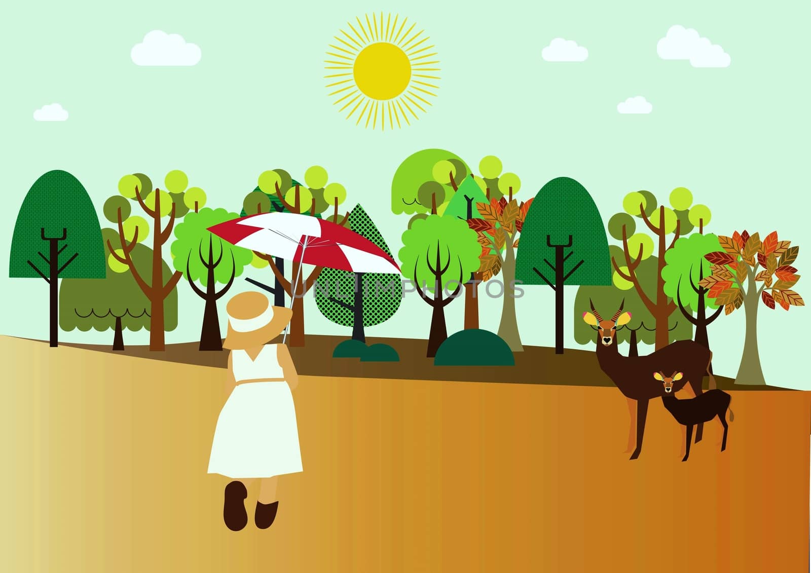 Meeting in the field