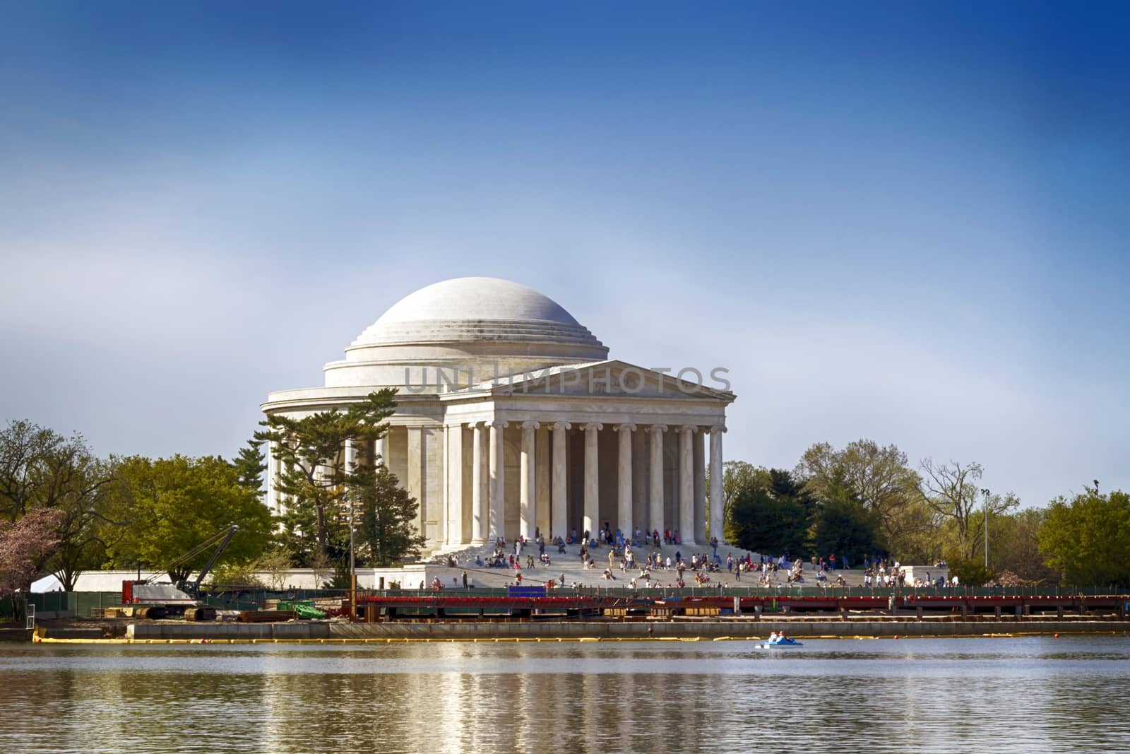 The Thomas Jefferson Memorial in Washington DC
