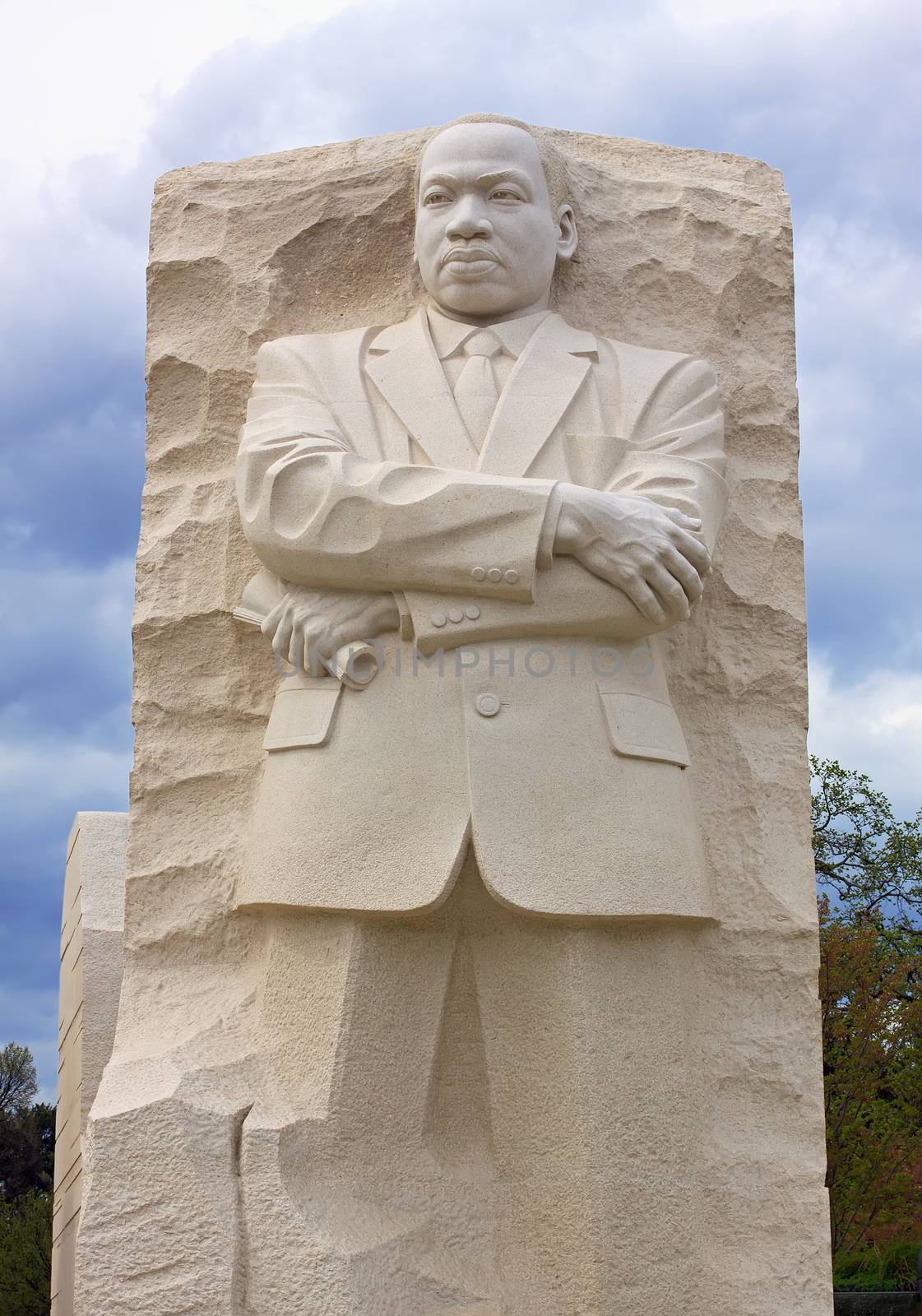 The Martin Luther King Memorial in Washington DC pays tribute to the slain civil rights leader near where he delivered his "I Have a Dream" speech.