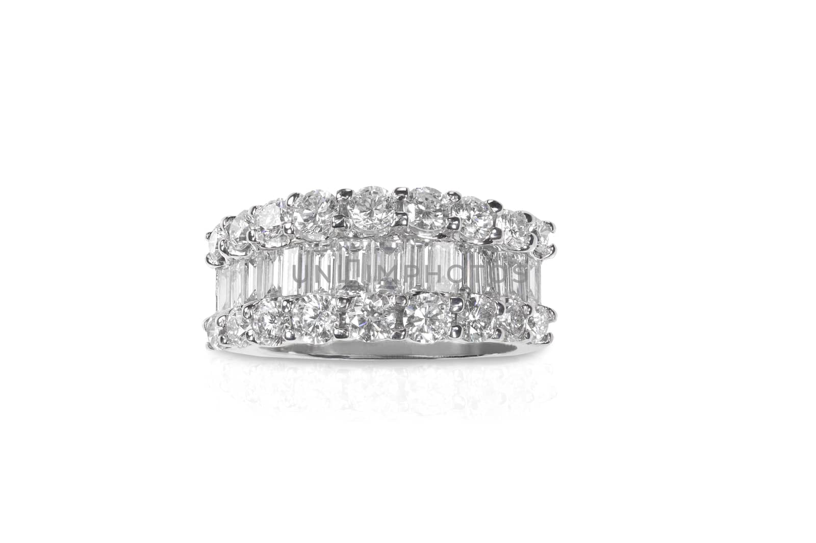Beautiful Diamond Wedding Anniversary Band Ring by fruitcocktail
