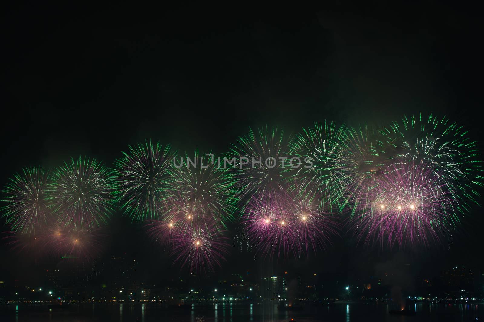 Pattaya International Firework Festival 2012, of Thailand