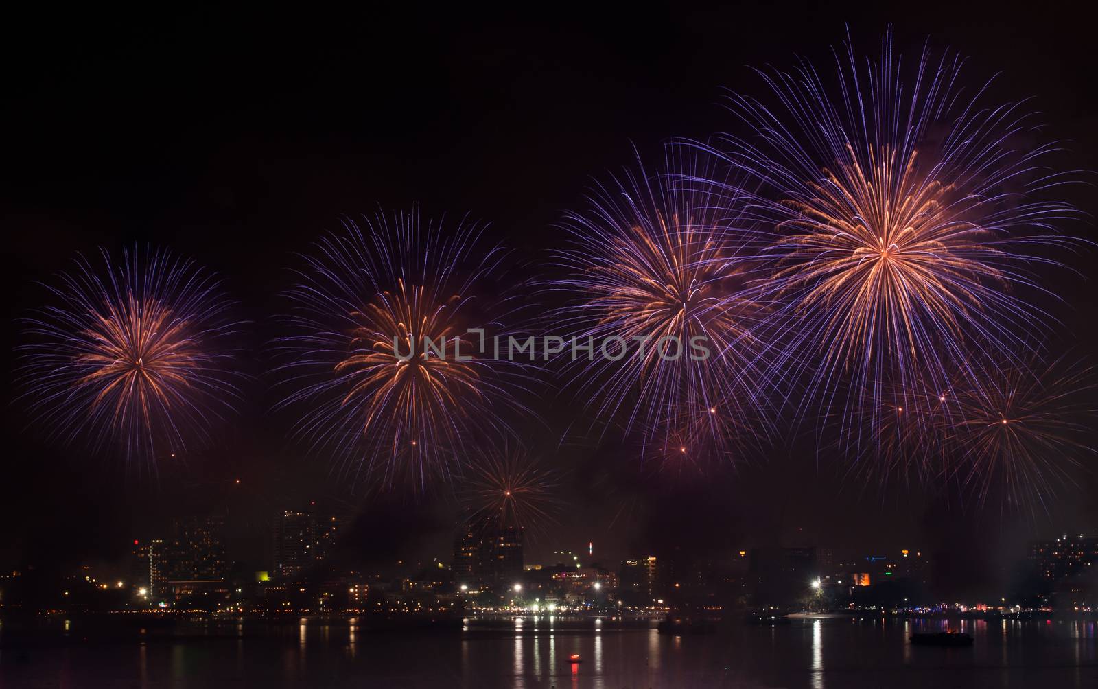 Pattaya International Firework Festival 2012, of Thailand