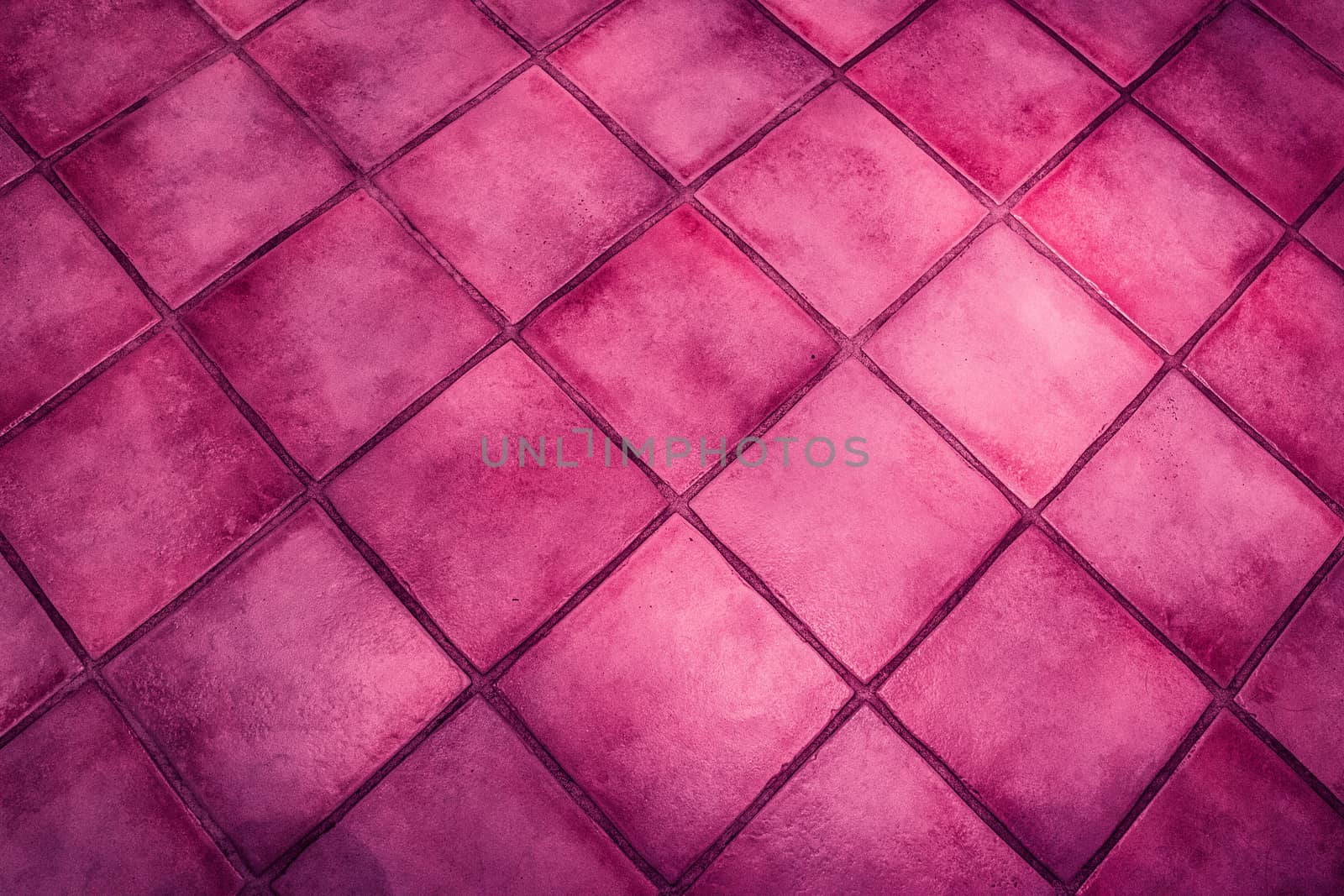 Background surface of pink tiles by Sportactive
