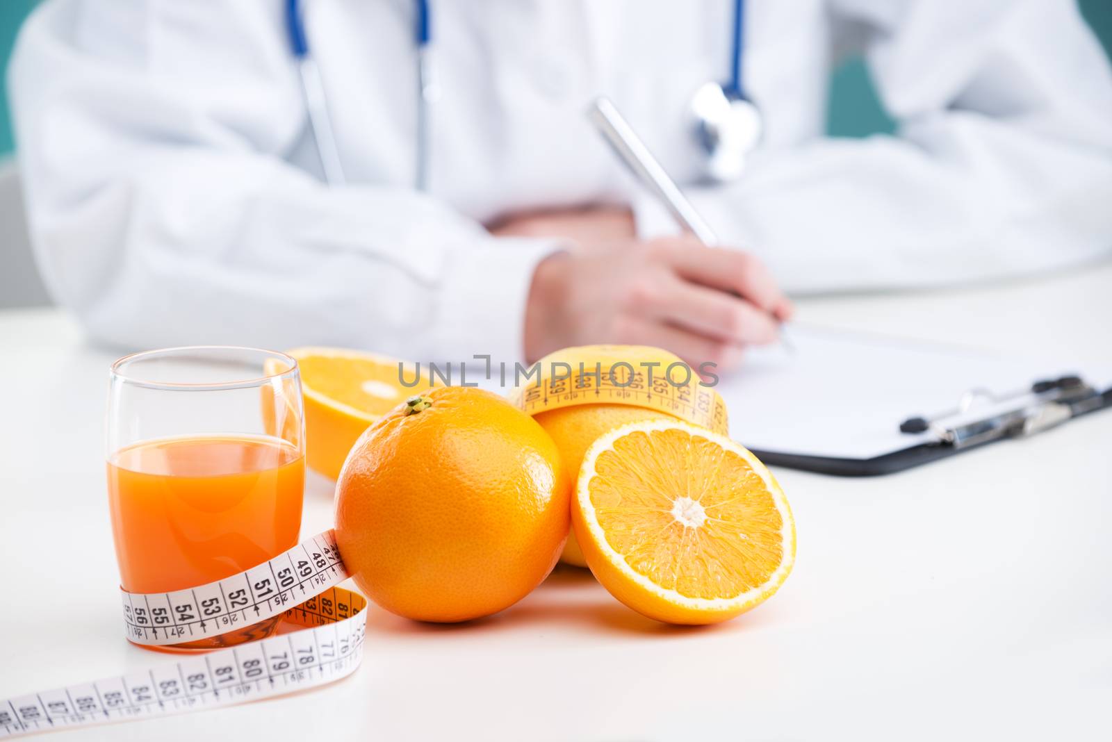 Nutritionist Doctor is writing a diet plan, focus on orange
