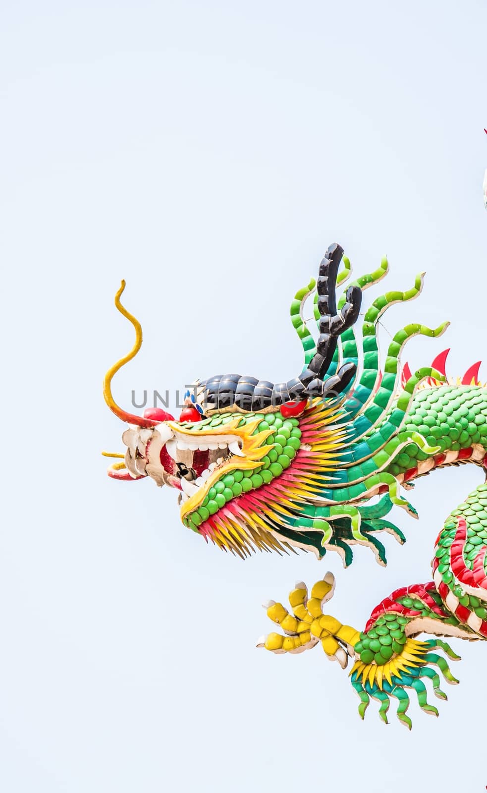 Chinese style dragon statue by wmitrmatr