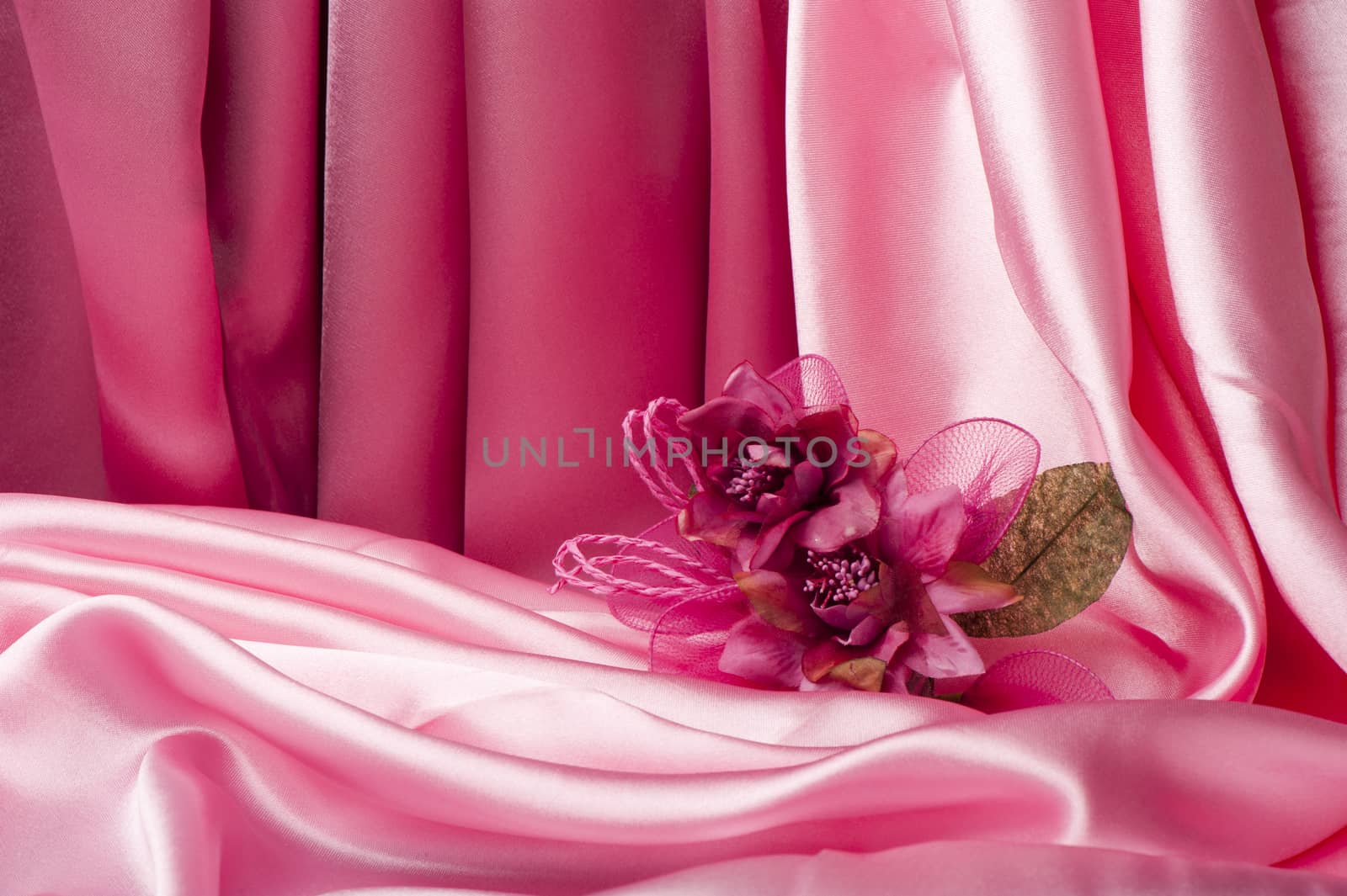 a elegant background with a colorful fabric