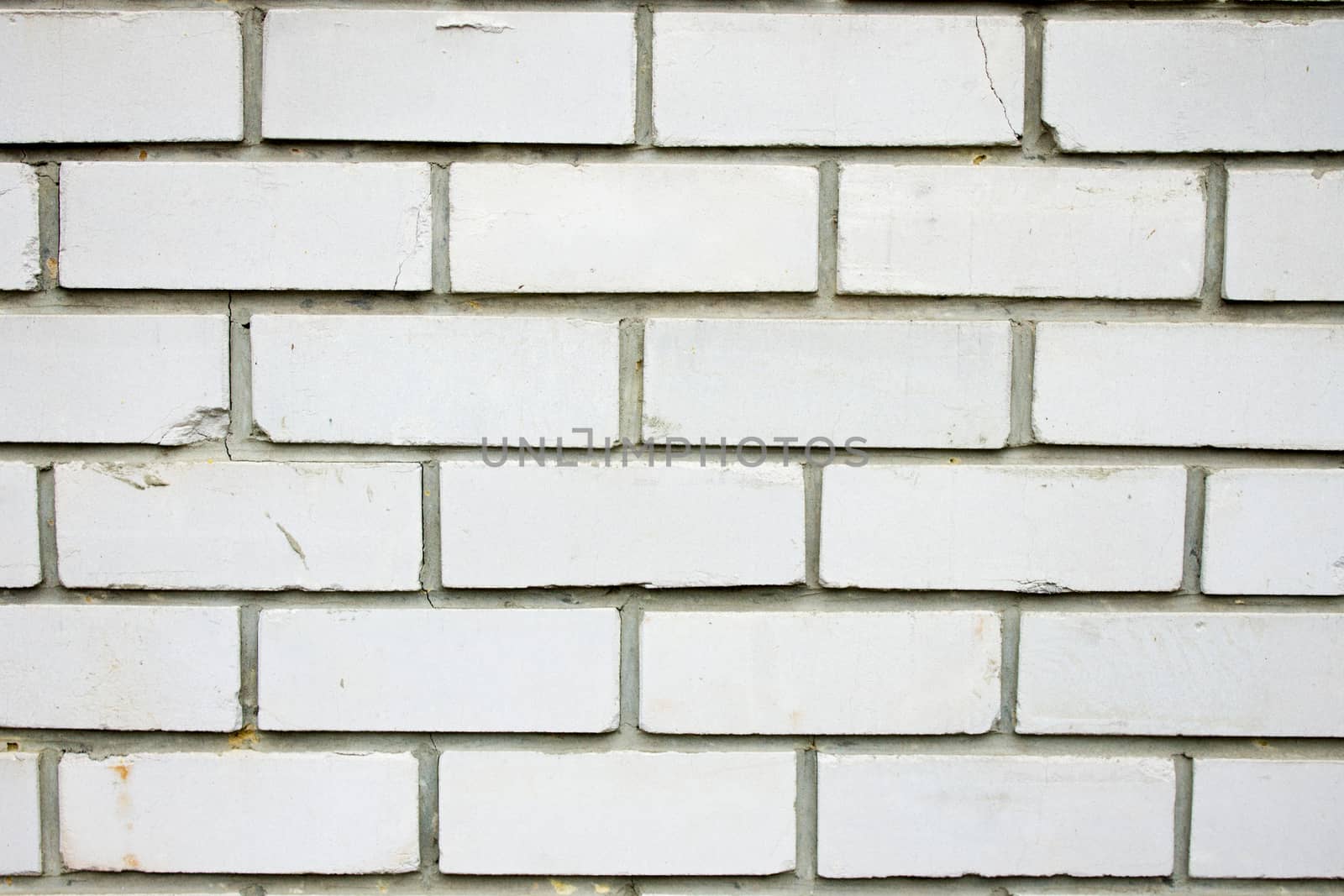 background brick wall of white brick