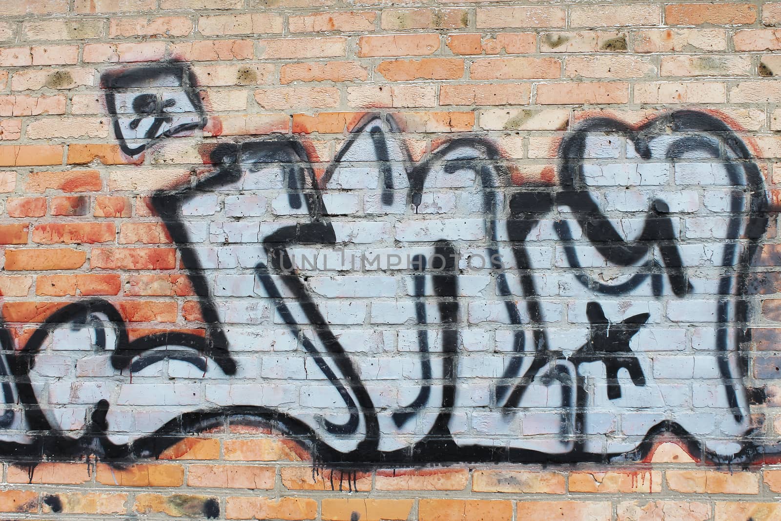 graffiti wall drawing by Ukid123