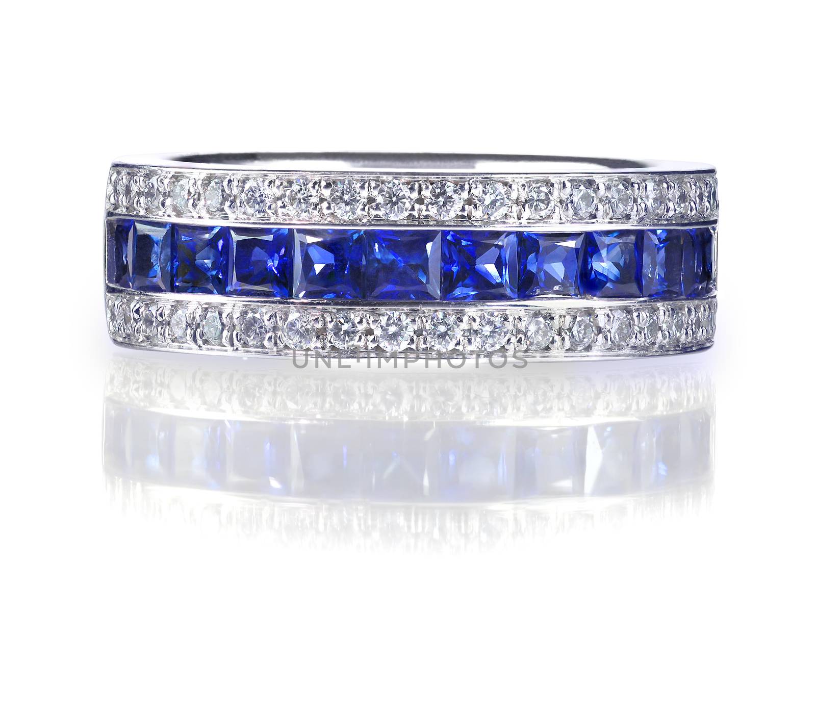 Blue Gemstone Ring by fruitcocktail