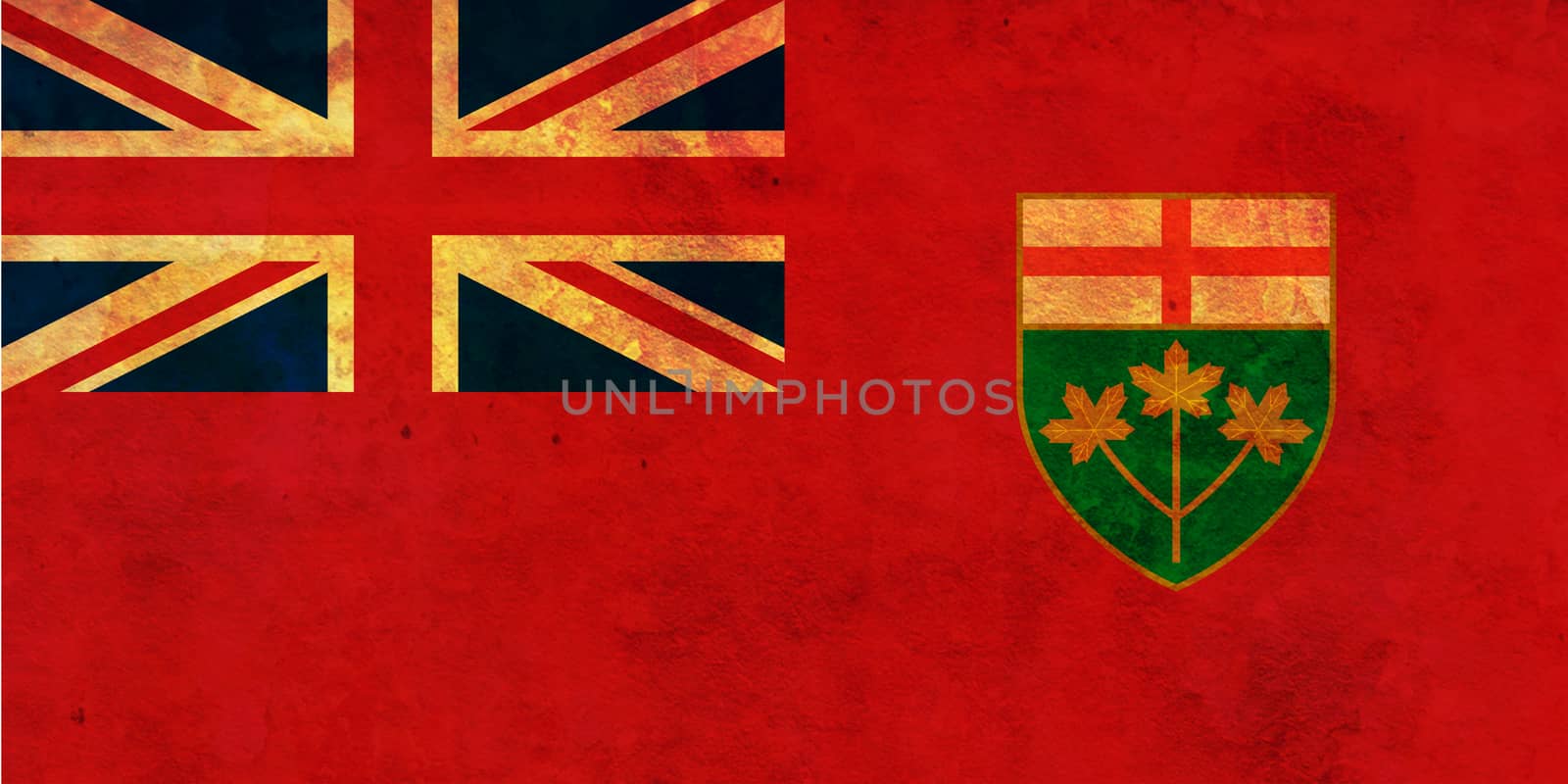 ontario flag  by michal812