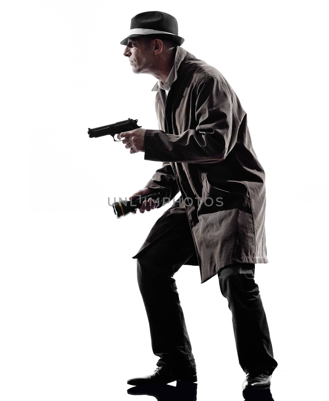 detective man criminals investigations  silhouettes by PIXSTILL