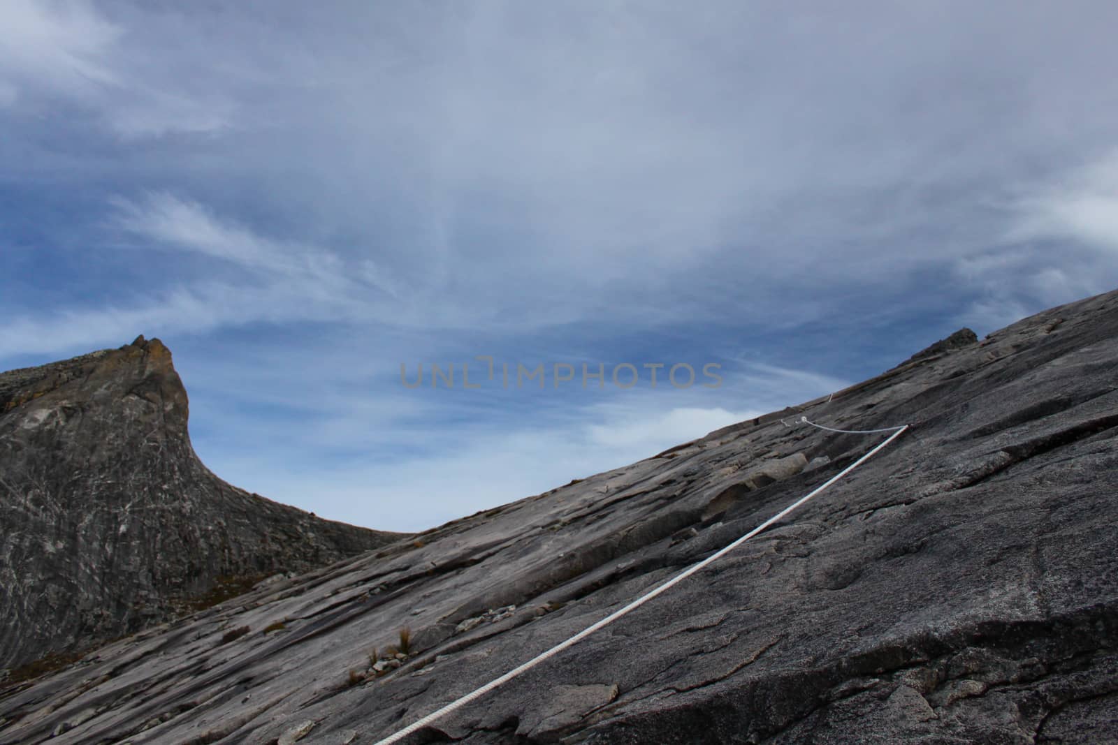 mountain climbing in kota kinabalu national park by sorayuth26