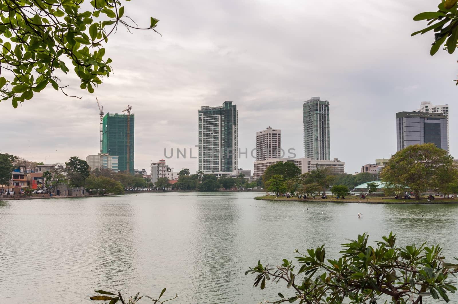 Panorama of Colombo in Sri Lanka by mkos83