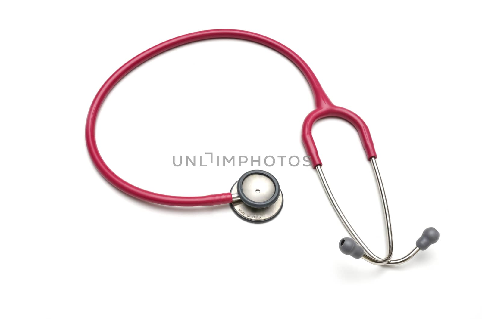 stethoscope isolated on white background