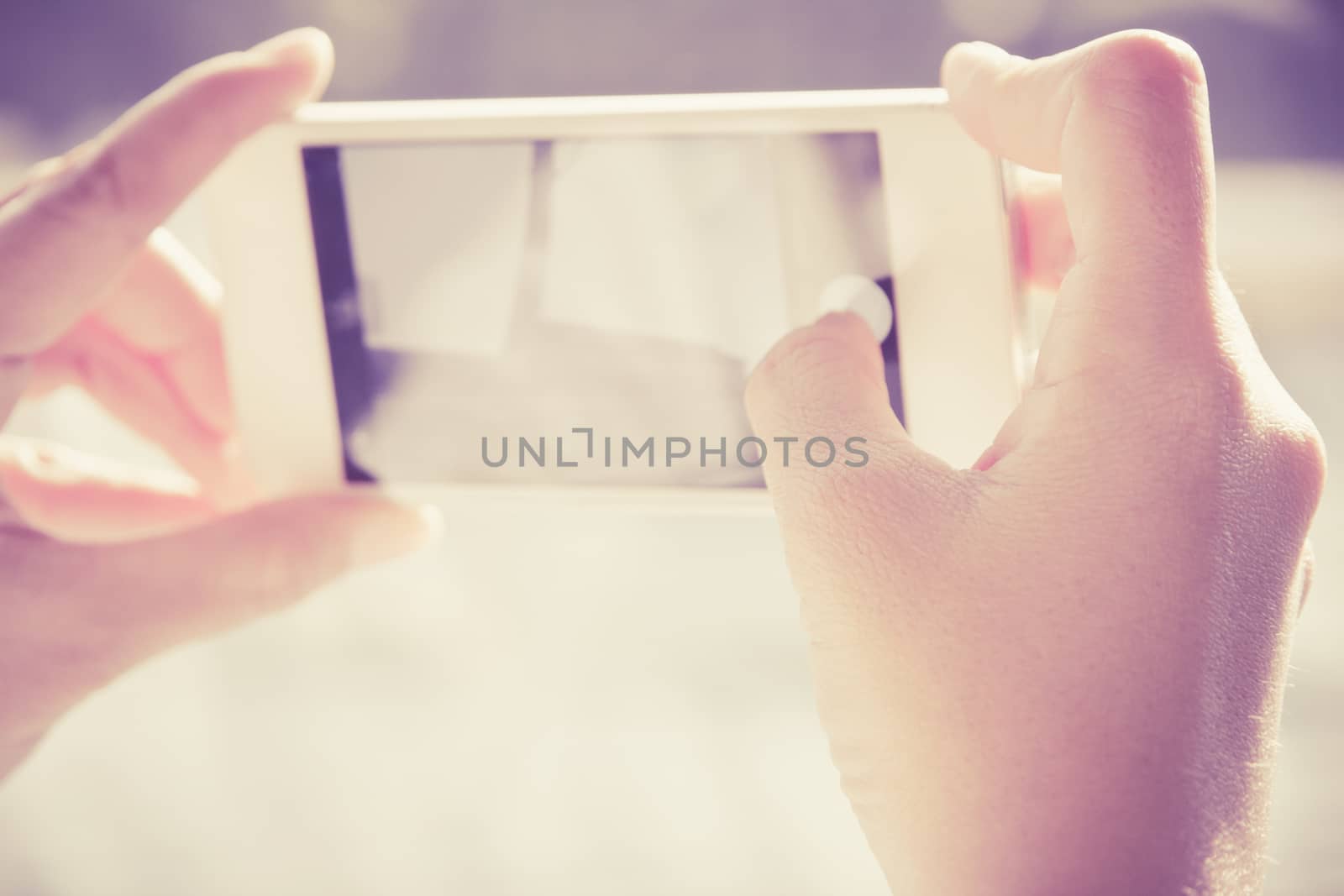 Teenagers With Mobile Phone