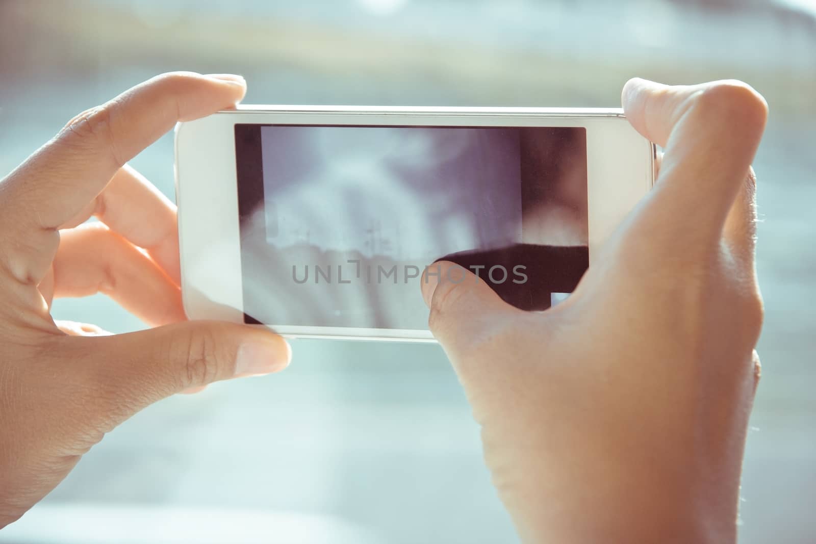 Teenagers With Mobile Phone