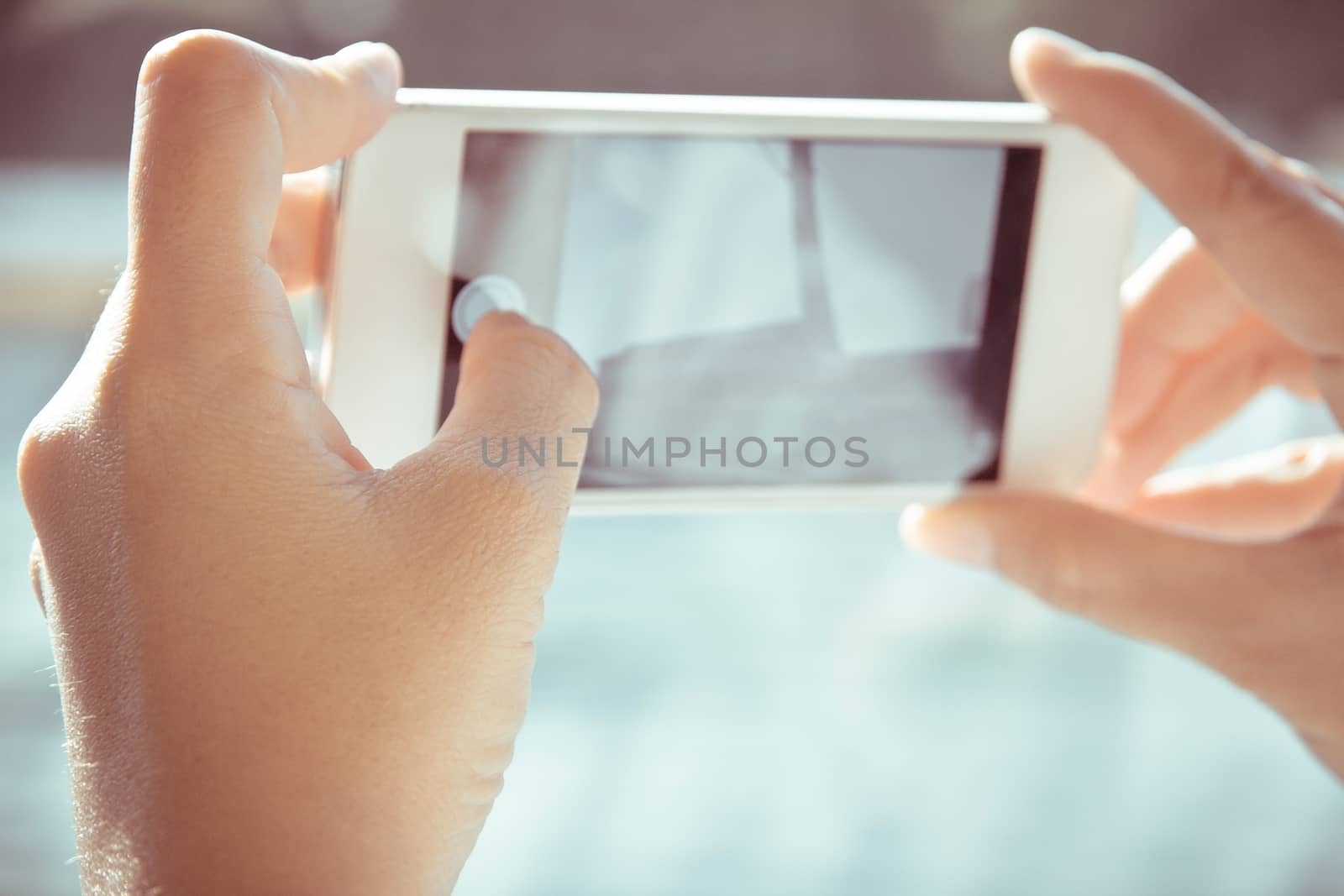 Woman Using a Smart Phone