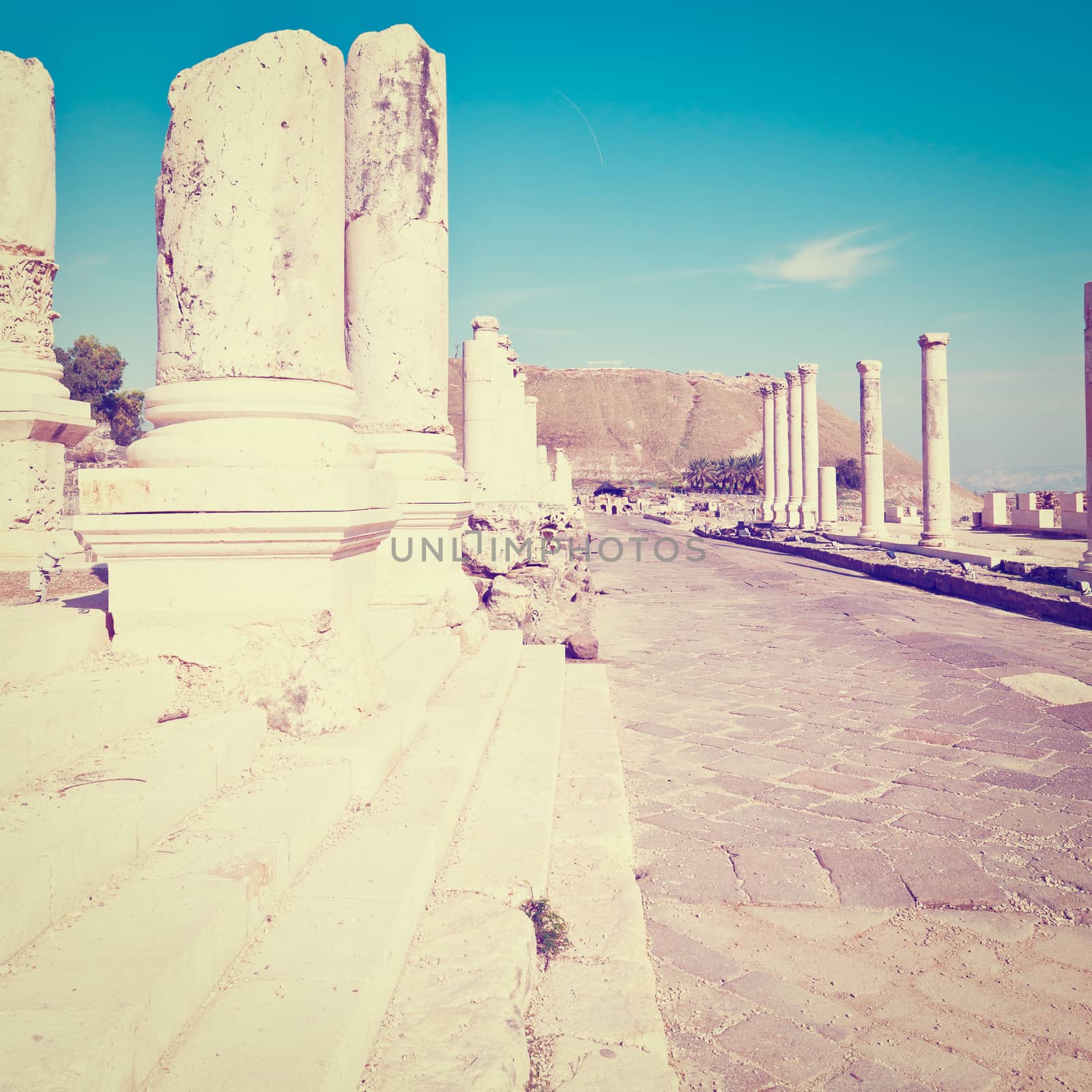 Ruins of Ancient Bet Shean, Instagram Effect

