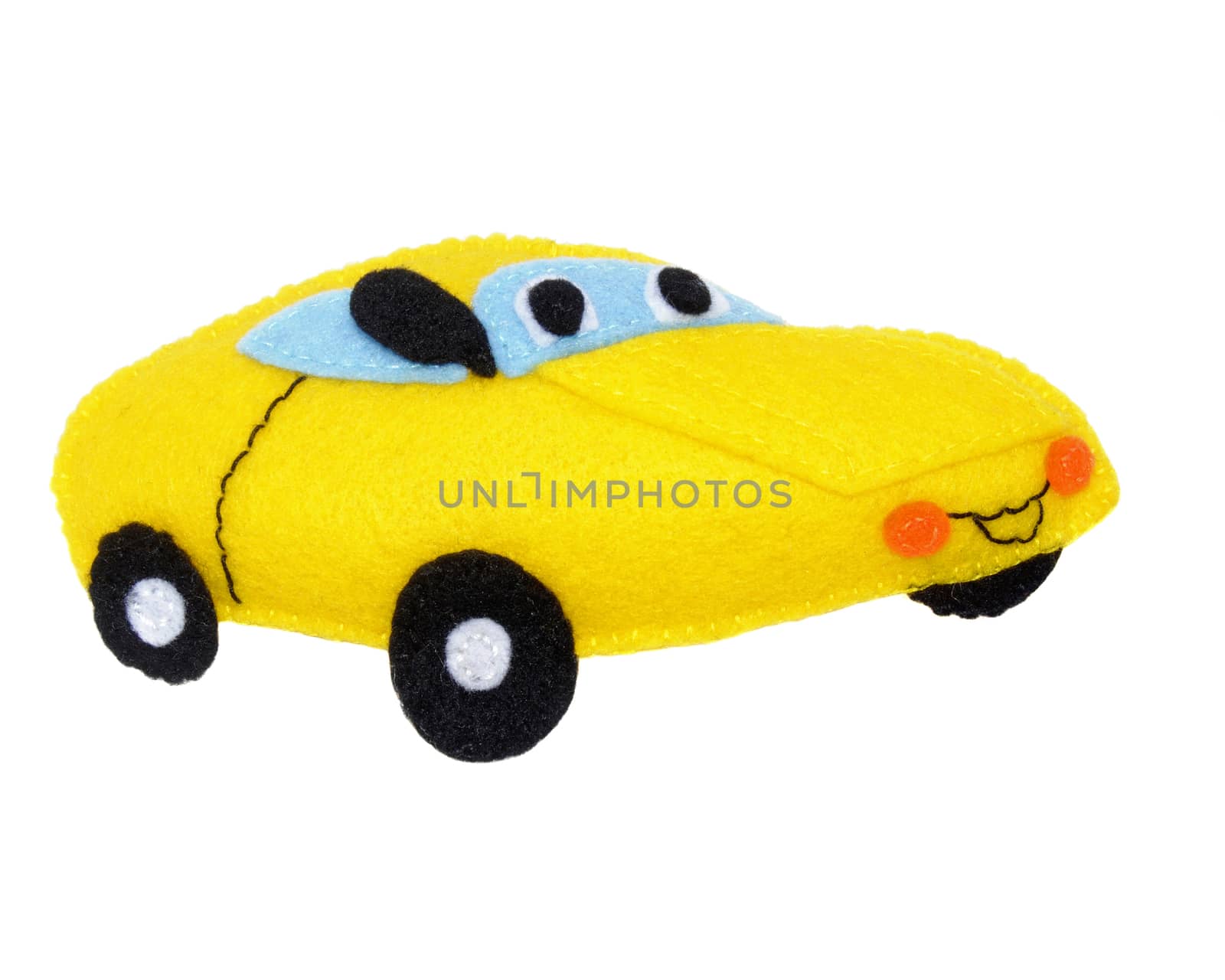 Yellow car by sattva