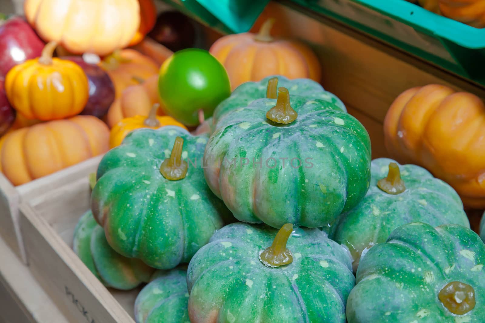 Pumpkin at retail shop, Thailand