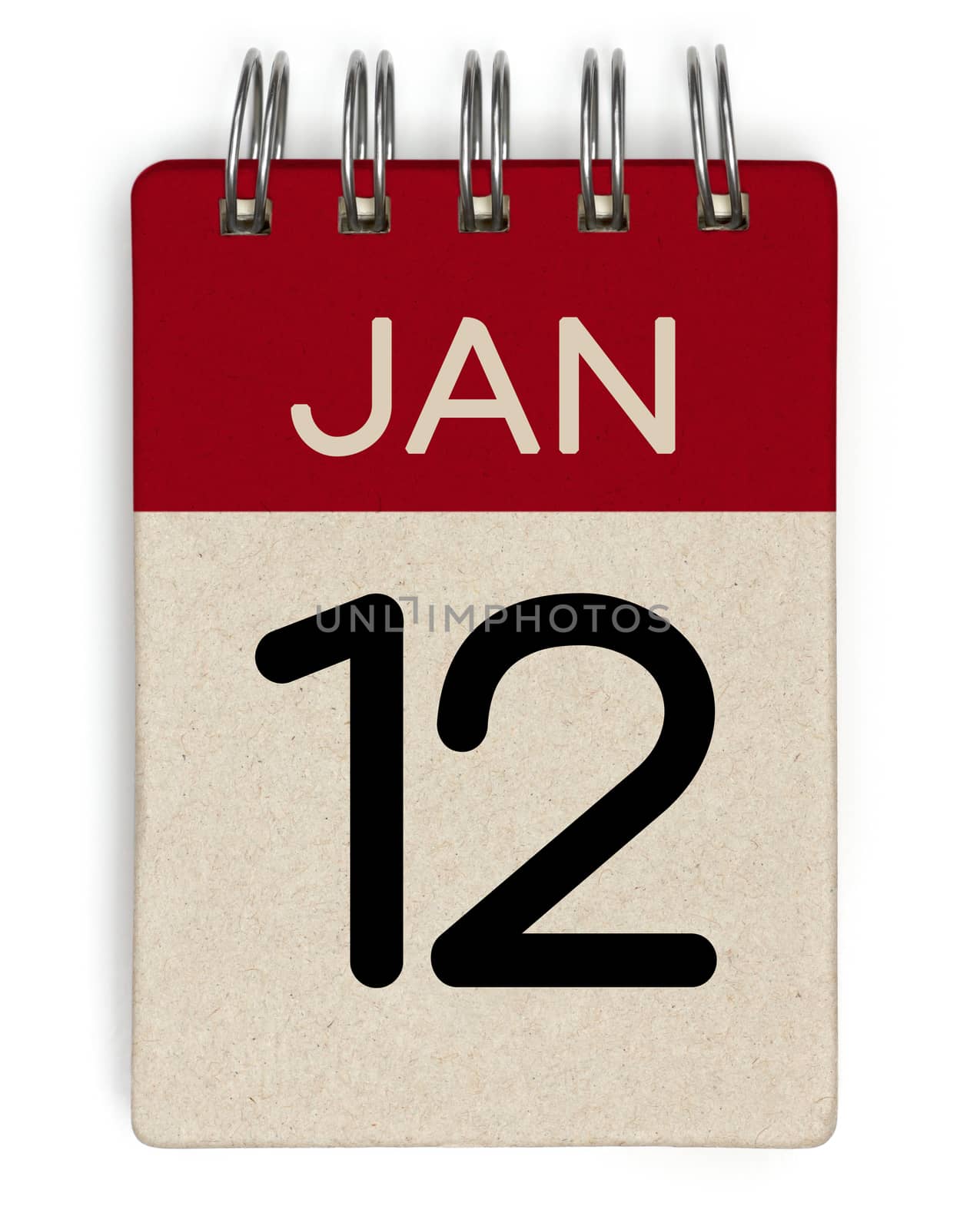 12 jan calendar