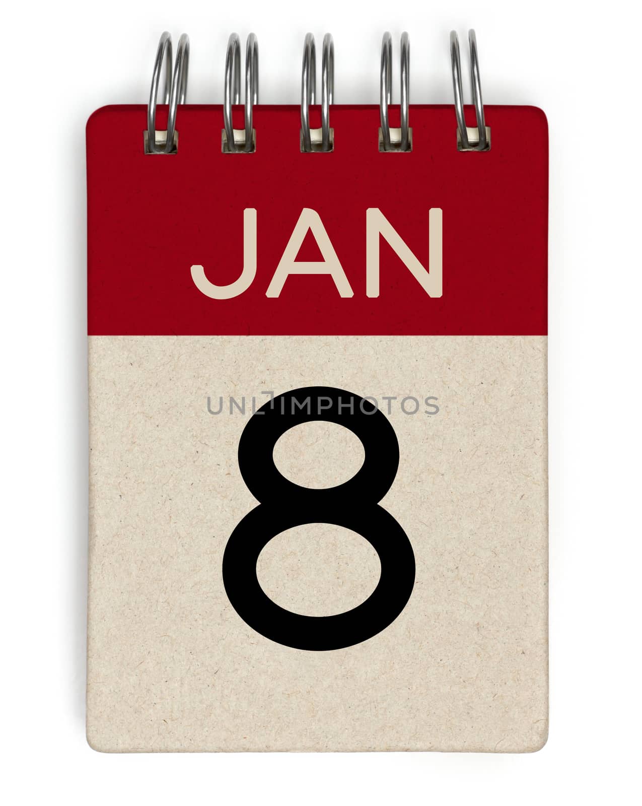 8 jan calendar