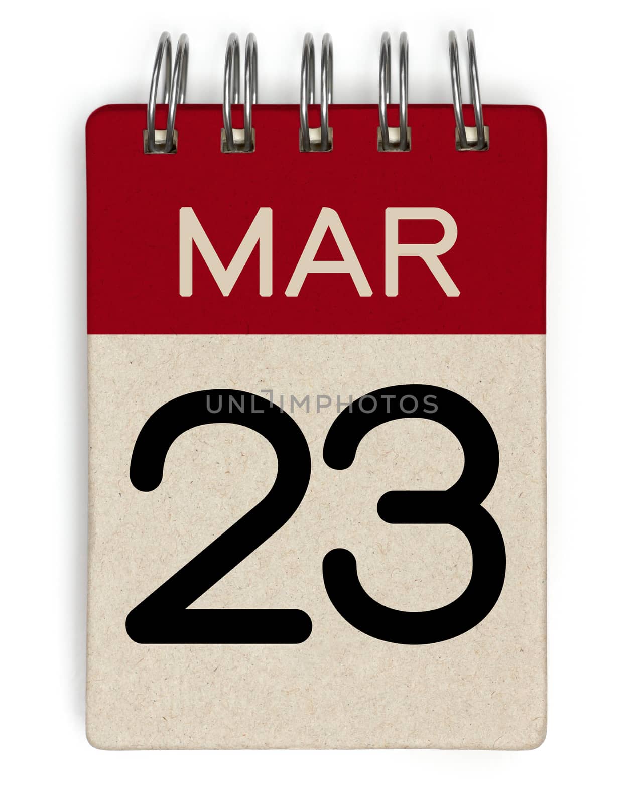 23 mar calendar