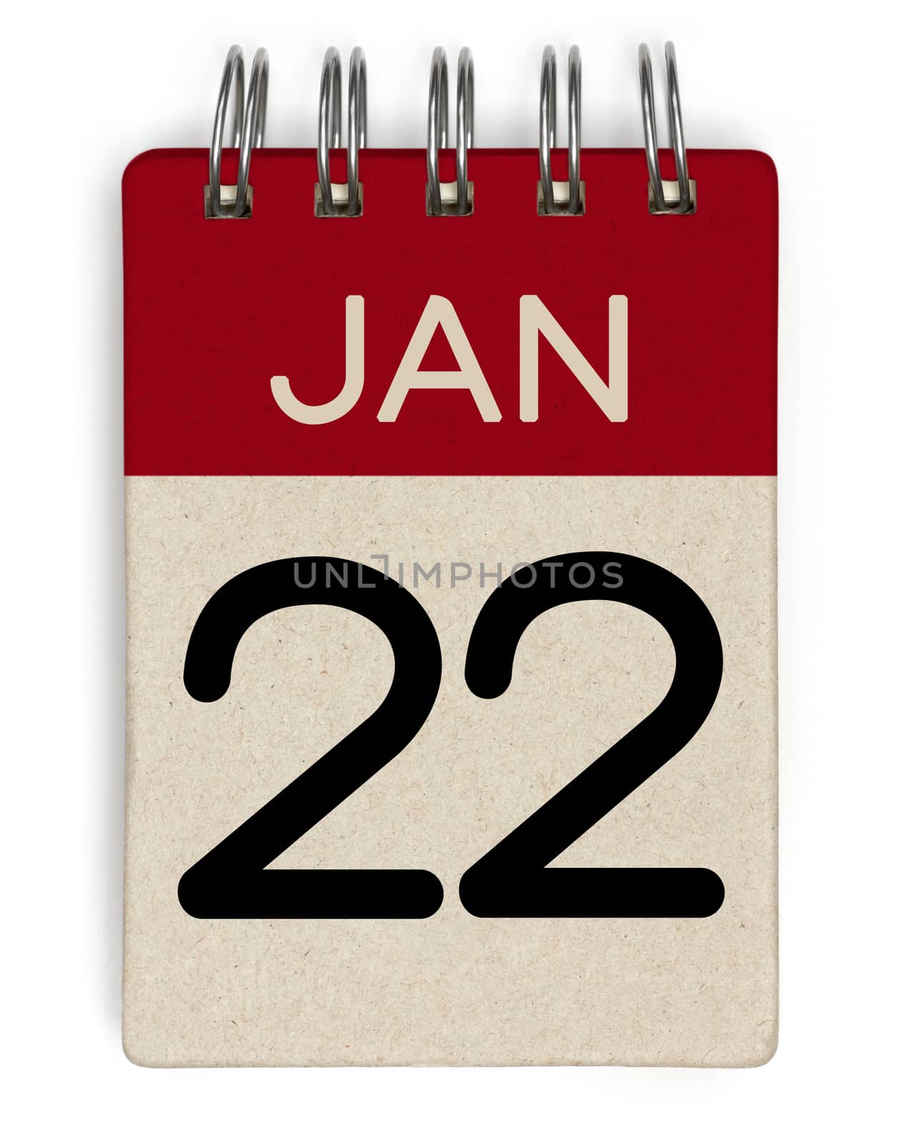 22 jan calendar