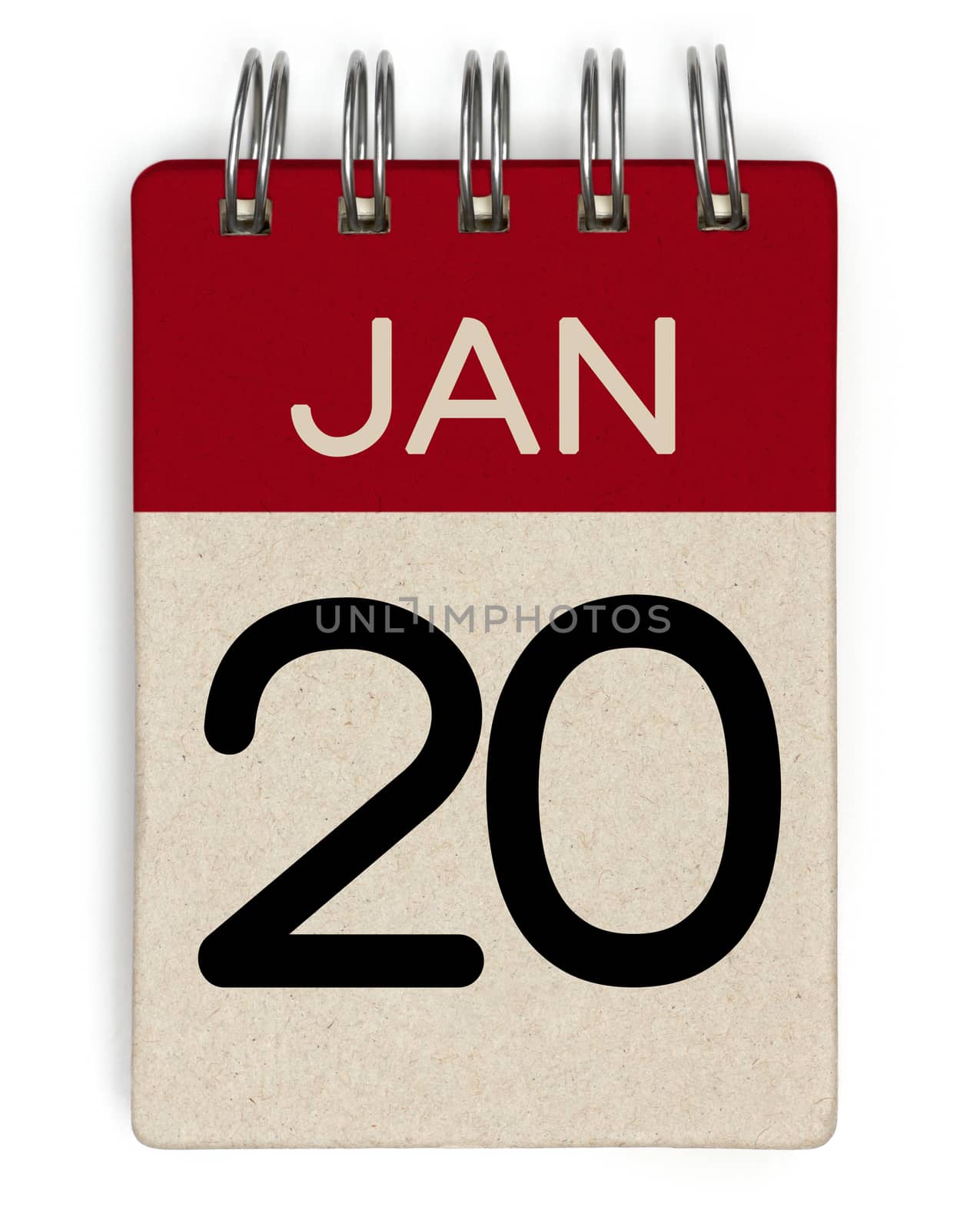 20 jan calendar